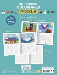 Mes grands coloriages - Pixels 2 Mes grands coloriages - Pixels 2