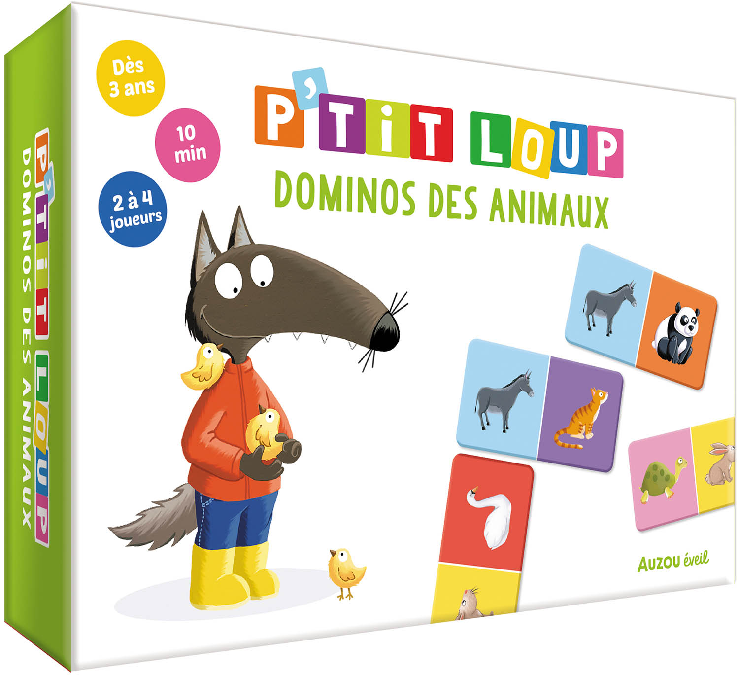P'tit Jeu - P'tit Loup - Dominos Des Animaux P'tit Jeu - P'tit Loup - Dominos Des Animaux
