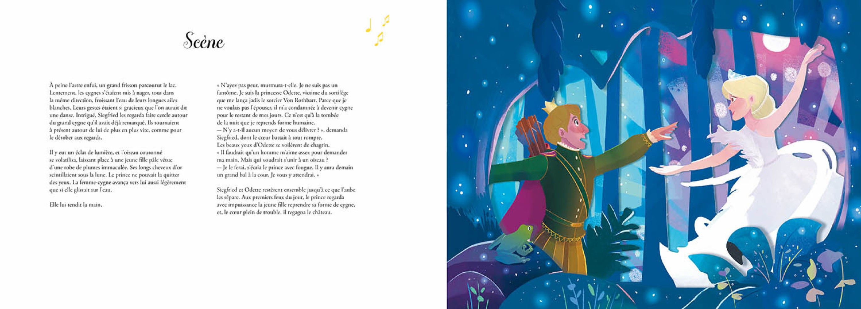 Papiers Découpés Sonores - Le Lac Des Cygnes