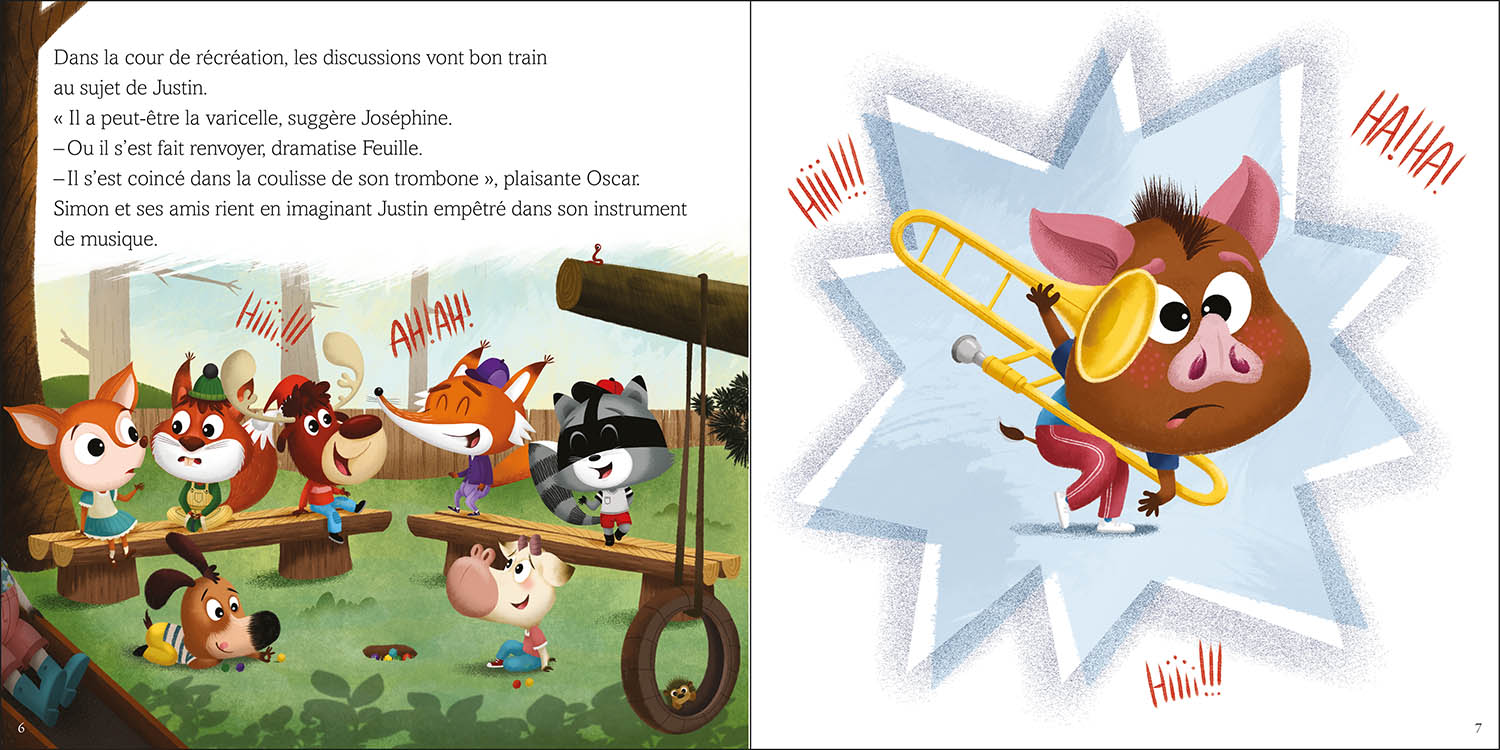 SIMON ET LE SECRET DE JUSTIN