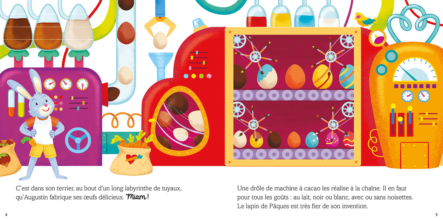 Augustin Et L'oeuf De Pâques Géant