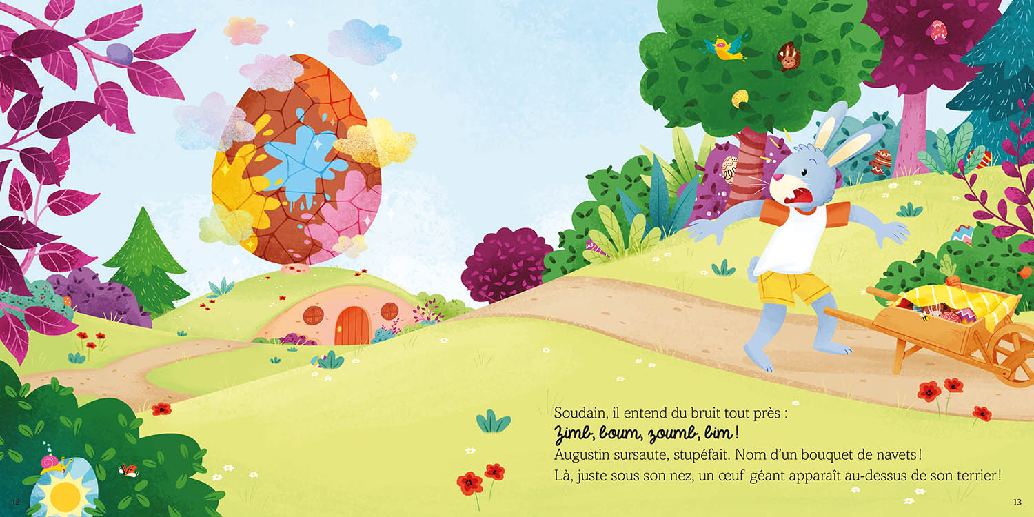 Augustin Et L'oeuf De Pâques Géant Augustin Et L'oeuf De Pâques Géant