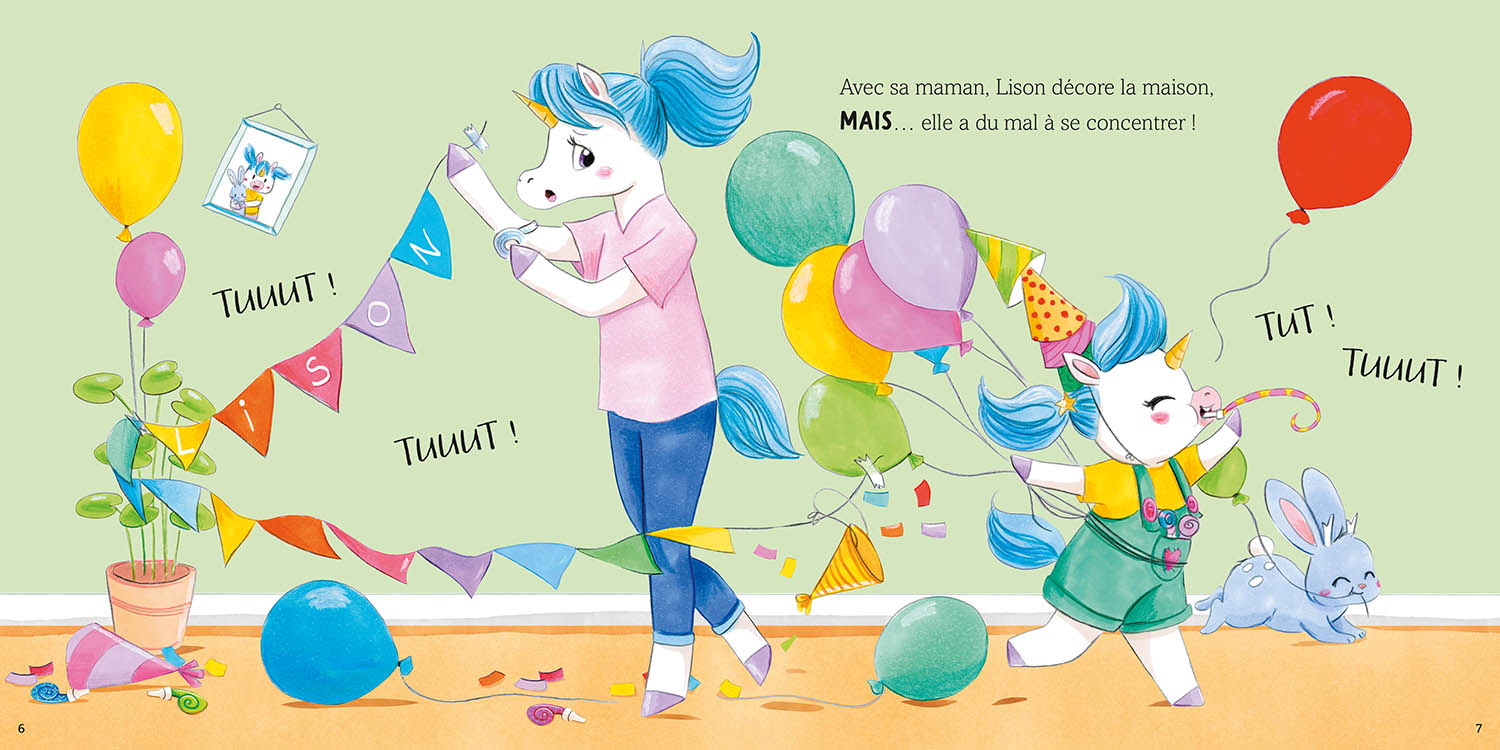 LISON LA LICORNE - UN ANNIVERSAIRE DU TONNERRE