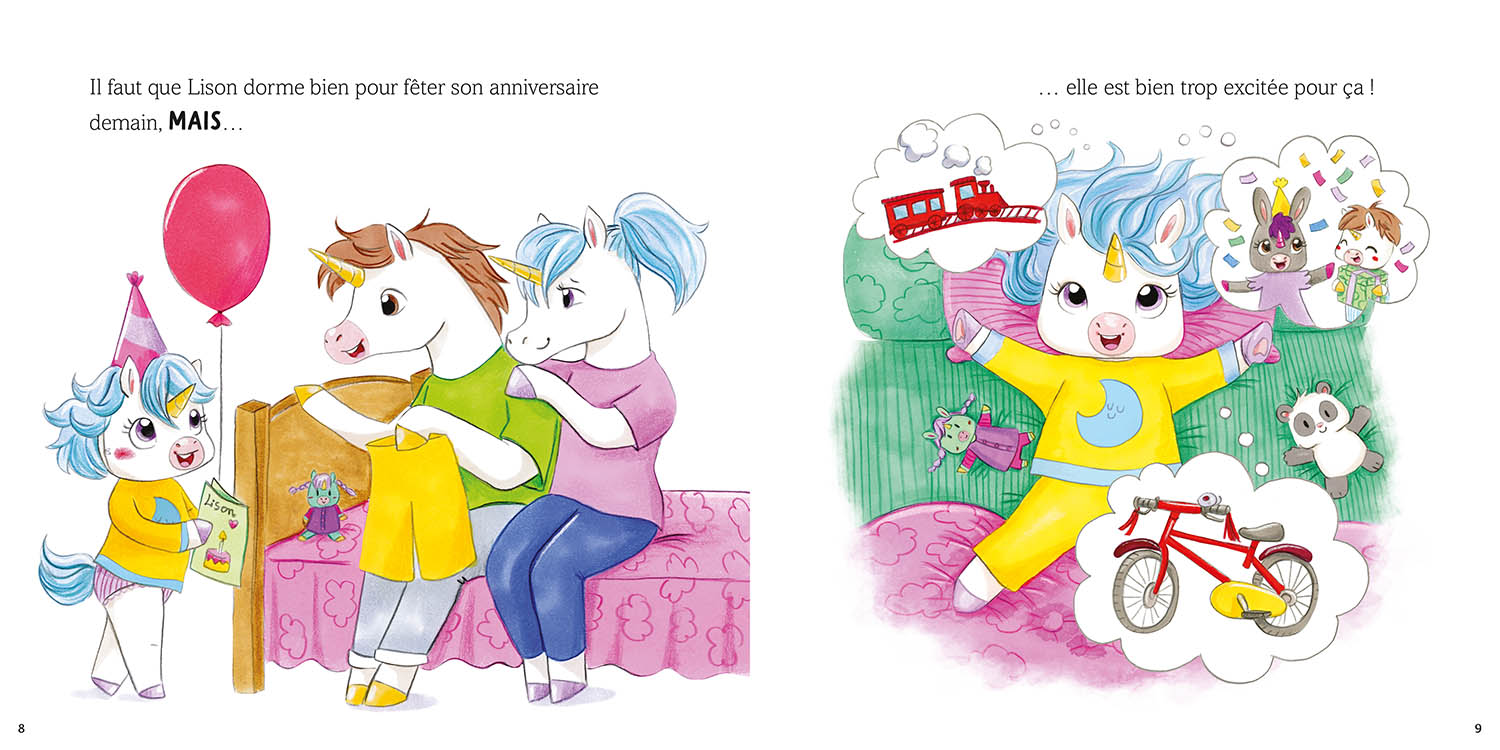 LISON LA LICORNE - UN ANNIVERSAIRE DU TONNERRE