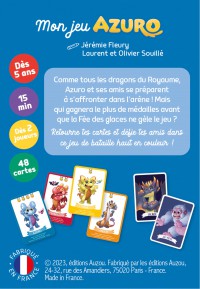 Jeu De Cartes - Azuro - La Bataille Des Dragons Jeu De Cartes - Azuro - La Bataille Des Dragons