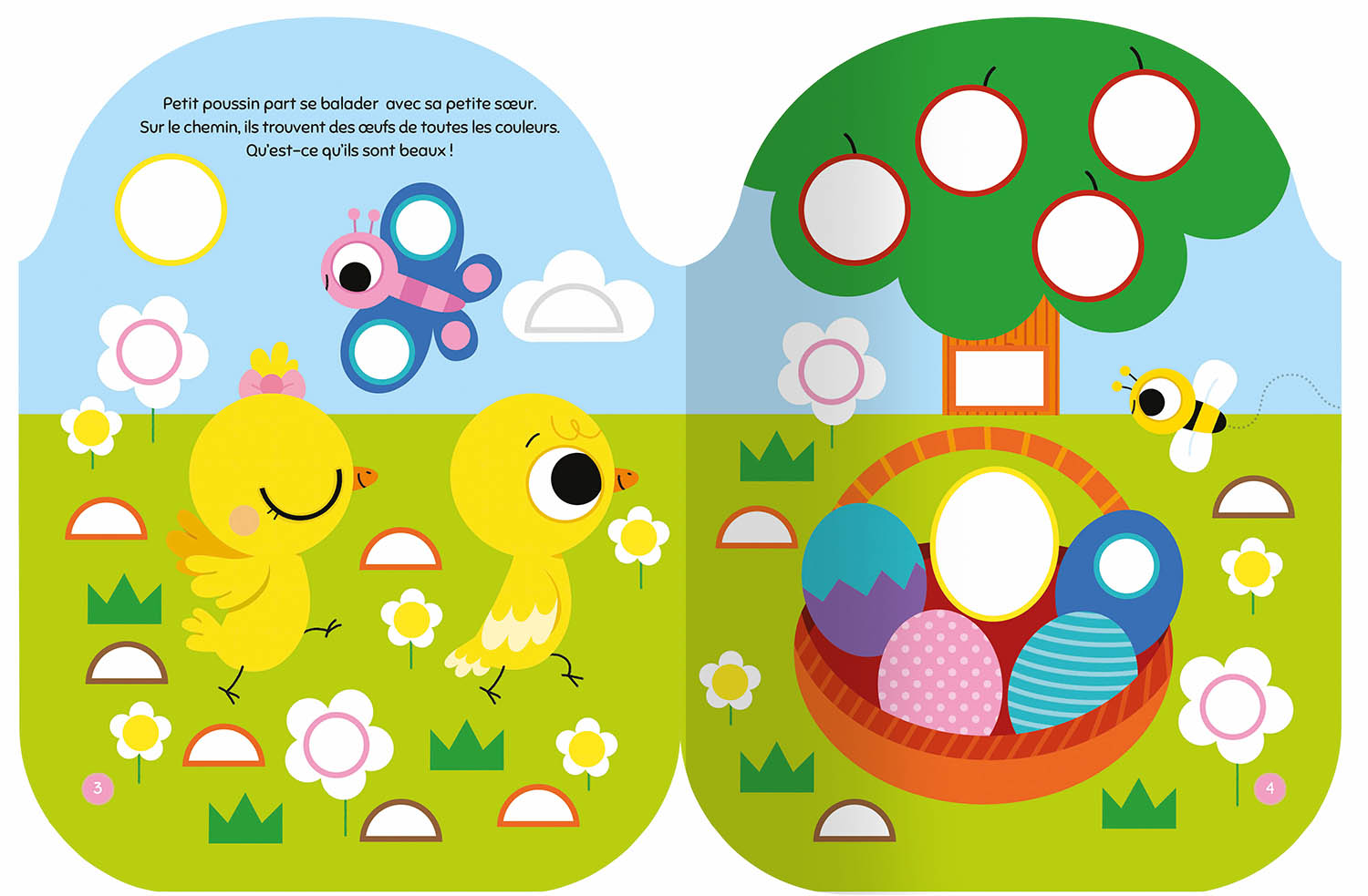 Gommettes Formes - L'aventure De Petit Poussin Gommettes Formes - L'aventure De Petit Poussin
