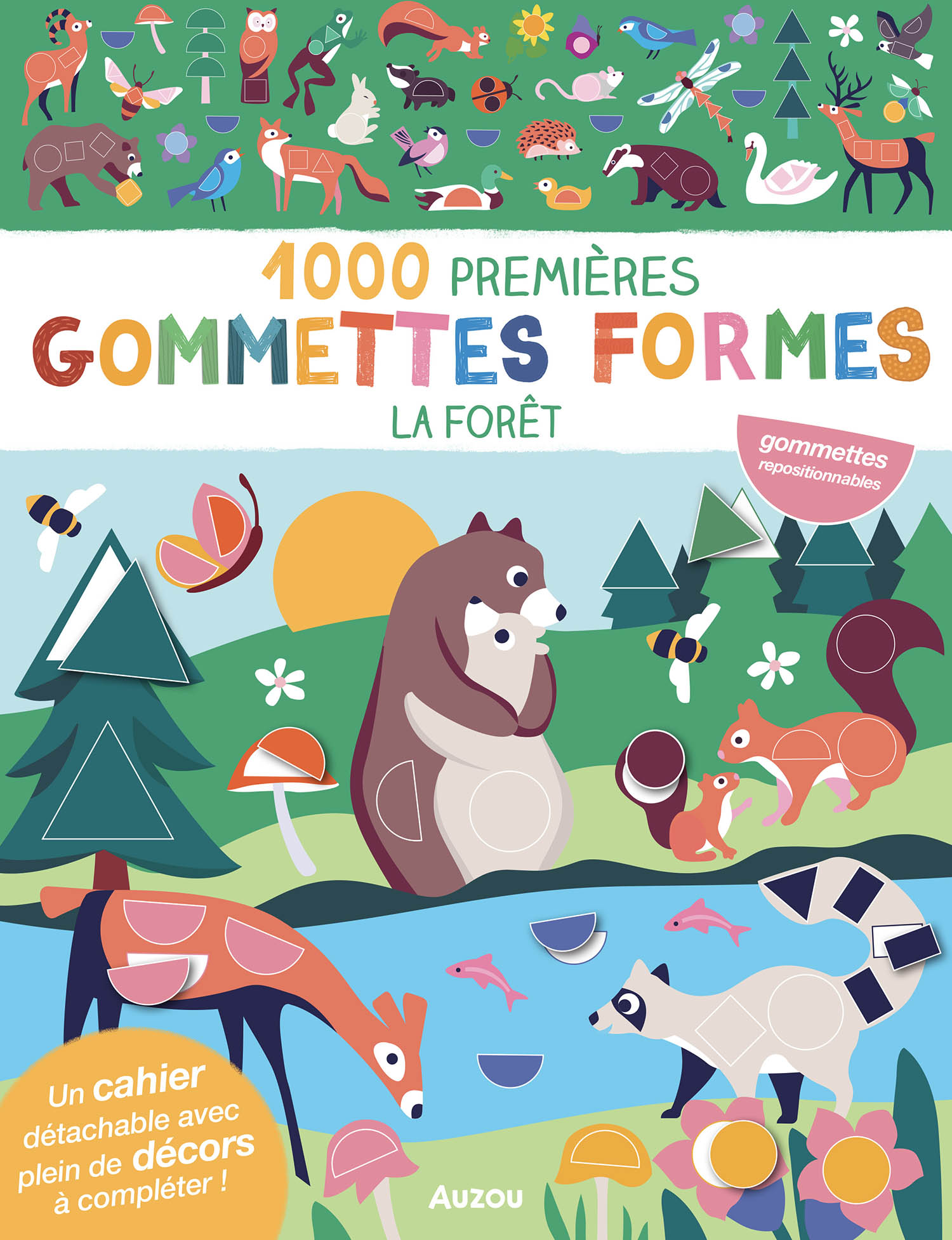 1000 Premières Gommettes Formes - La Forêt 1000 Premières Gommettes Formes - La Forêt