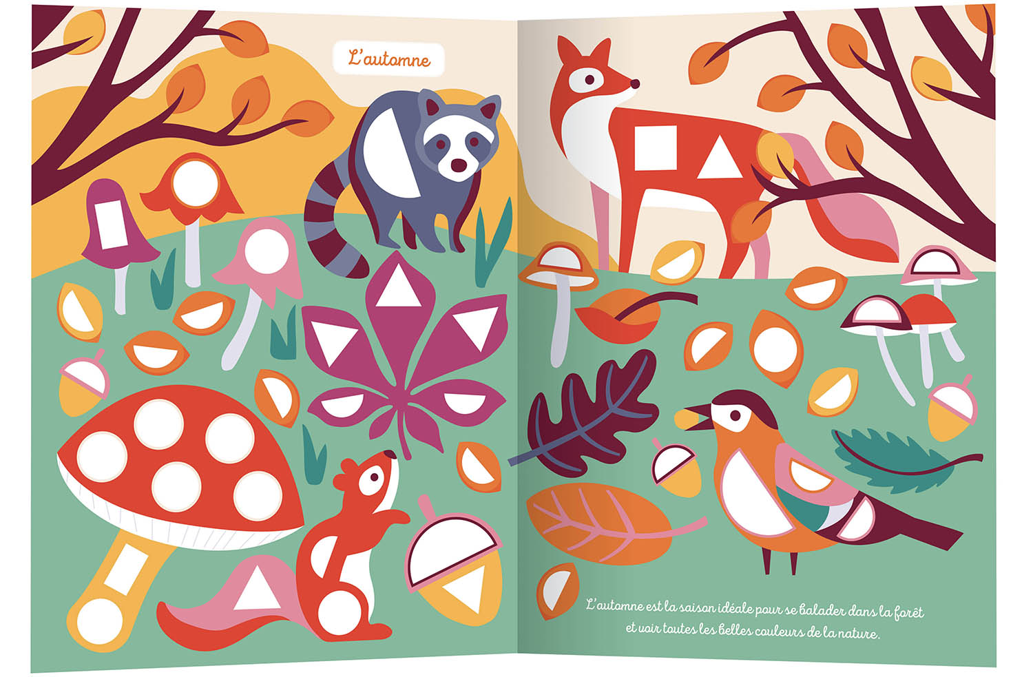 1000 Premières Gommettes Formes - La Forêt 1000 Premières Gommettes Formes - La Forêt