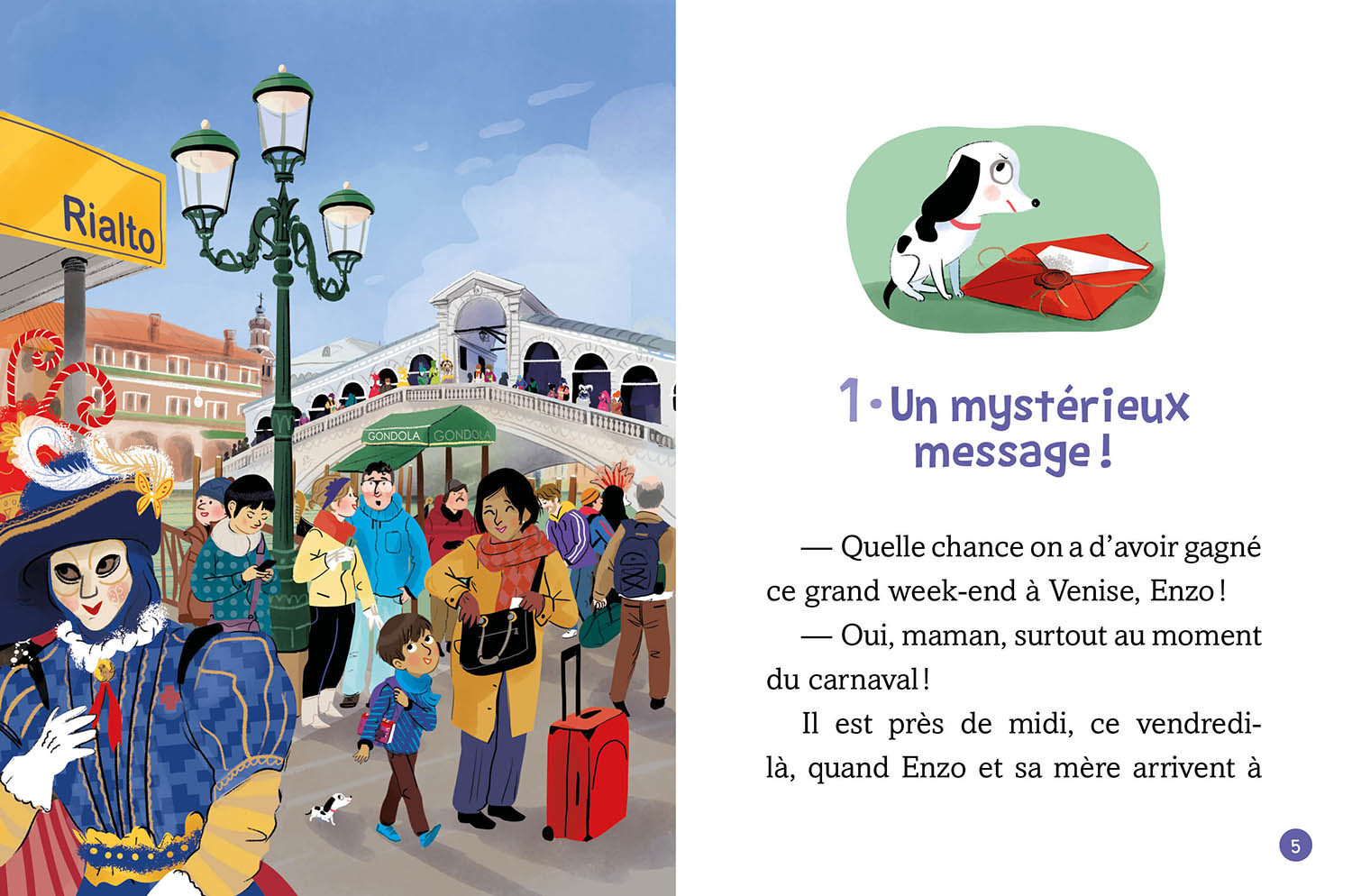 Mes Premières Enquêtes - Tome 15 - L'inconnue De Venise