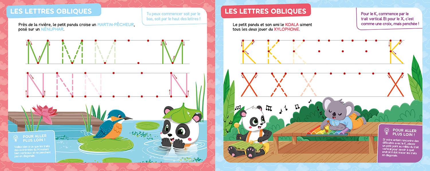 L'école Des Pandas - Les Lettres Majuscules L'école Des Pandas - Les Lettres Majuscules