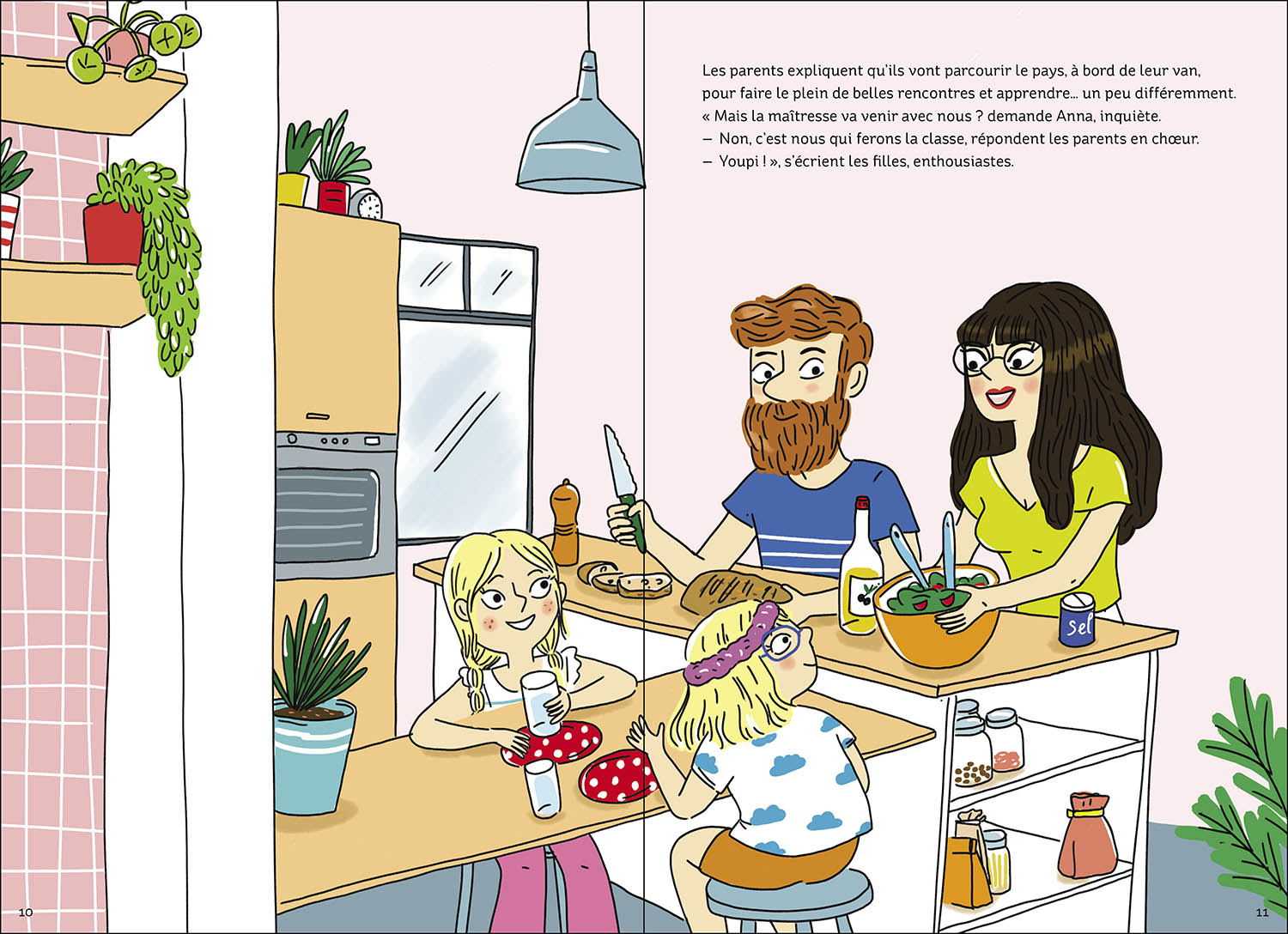 ANNA ET SUZIE A LA RENCONTRE DE MAMIE JANE