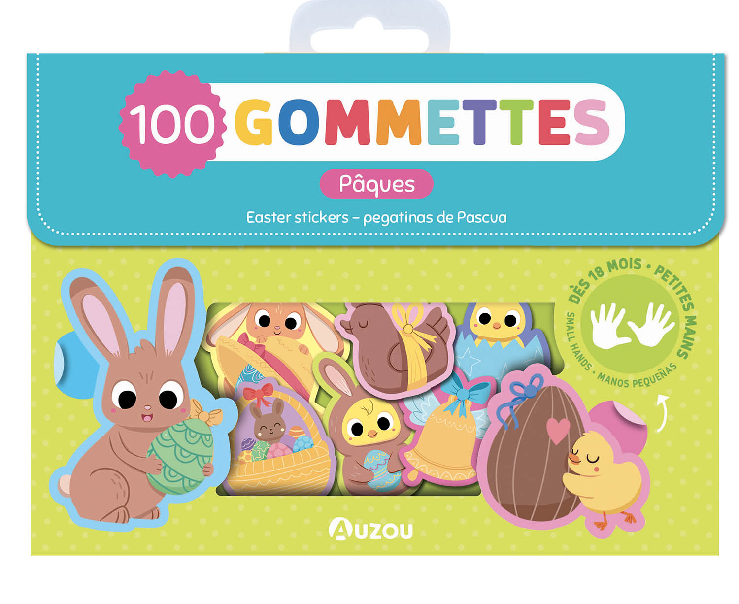 Ma pochette de 50 gommettes - Pâques