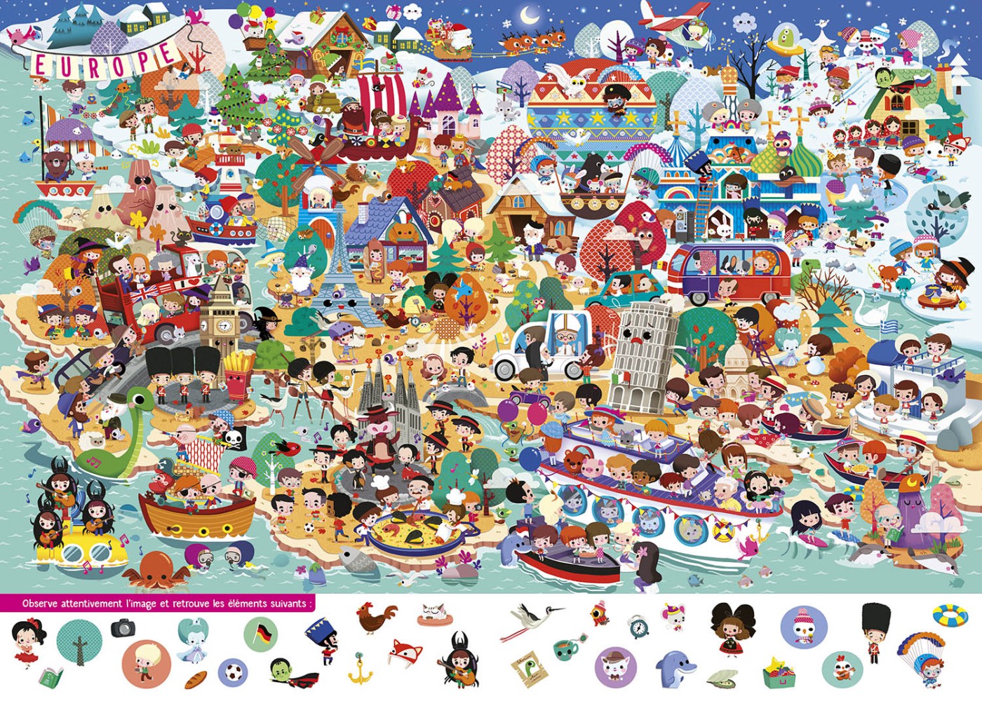 CHERCHE ET TROUVE - MONDE