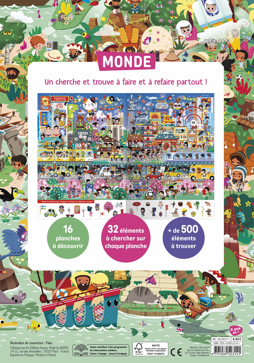 CHERCHE ET TROUVE - MONDE