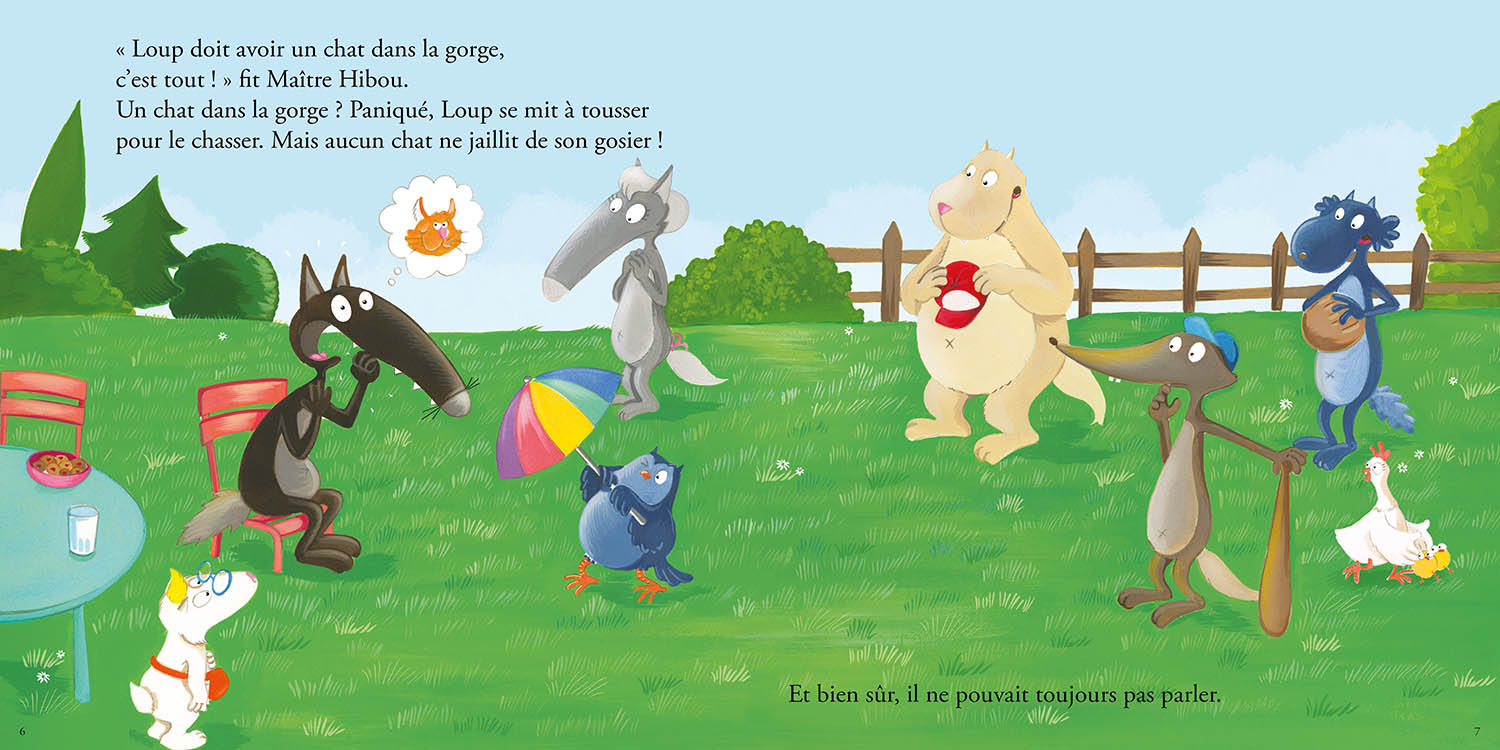 Le Loup Qui Avait Perdu Sa Langue