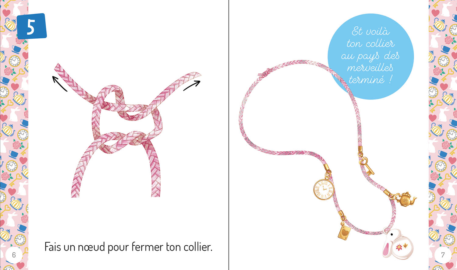 Mon superbe bijou - Mon collier Alice au pays des merveilles