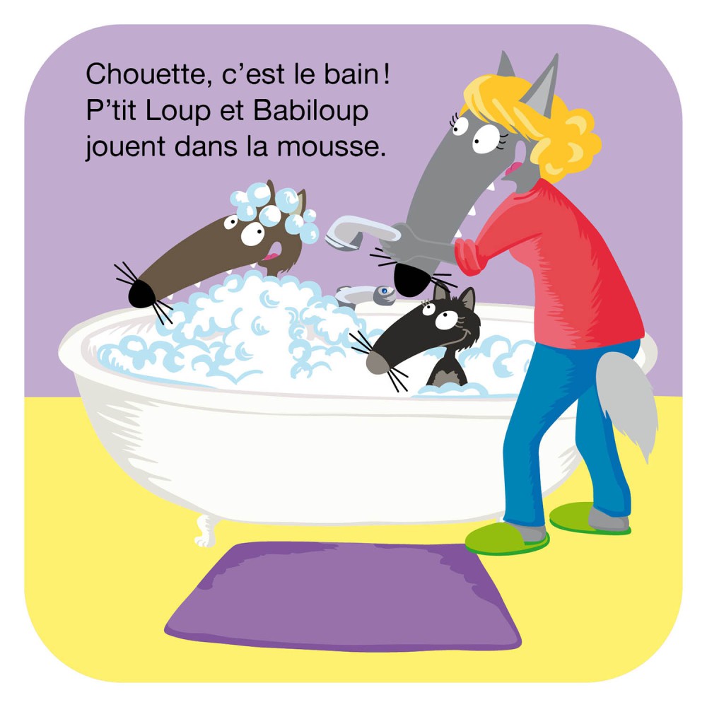 P'tit Loup - Mon Livre De Bain P'tit Loup - Mon Livre De Bain