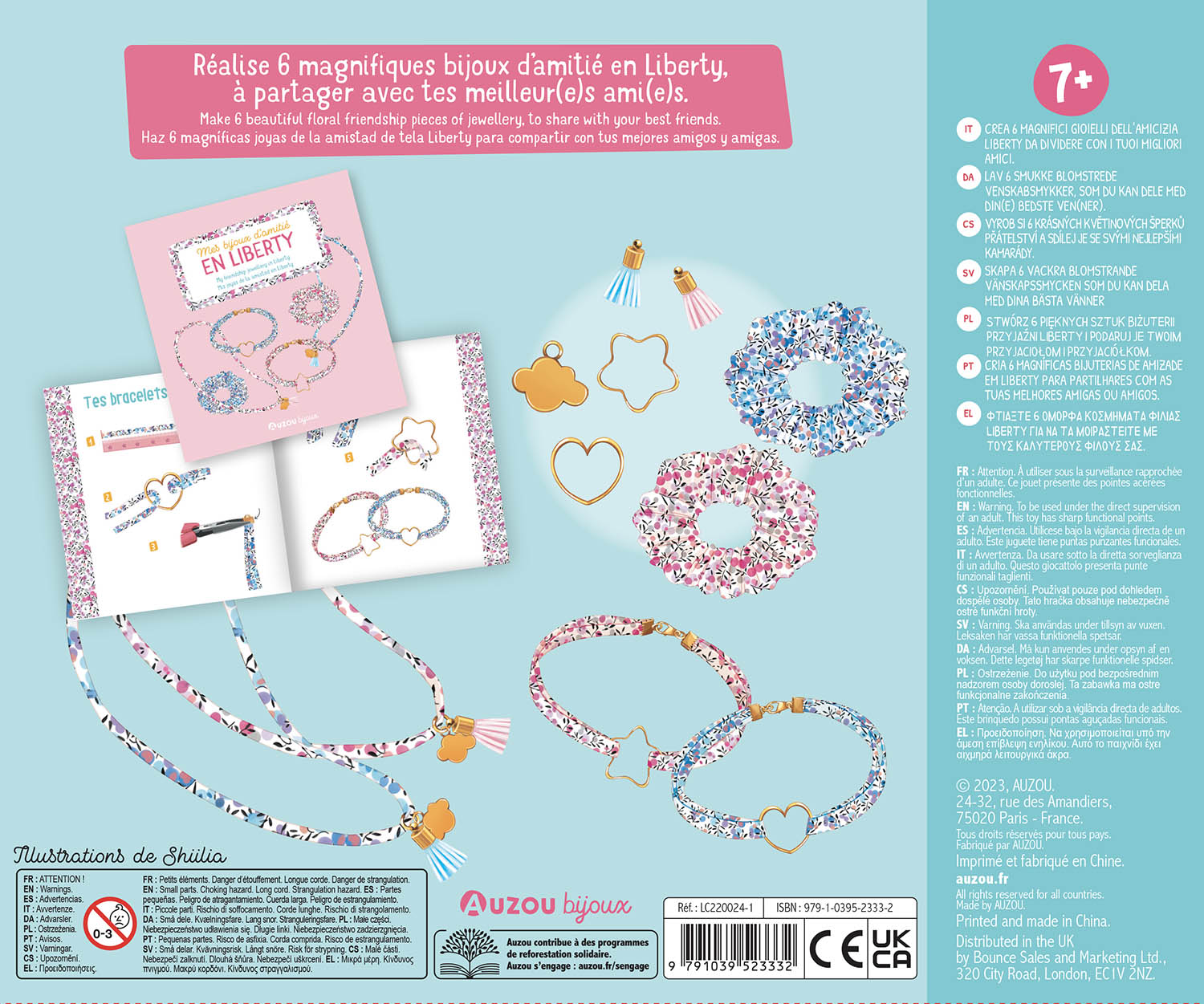 Ma Boîte À Bijoux - Mes Bijoux D'amitié En Liberty Ma Boîte À Bijoux - Mes Bijoux D'amitié En Liberty