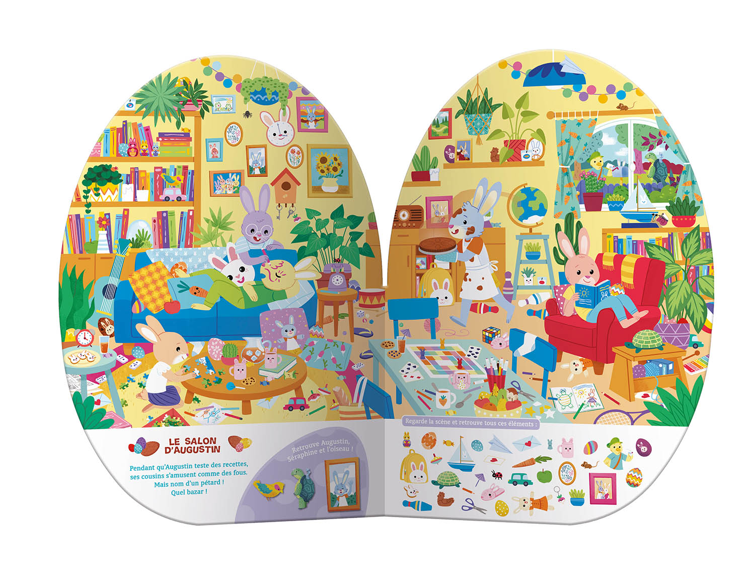 Augustin Cherche Et Trouve De Pâques