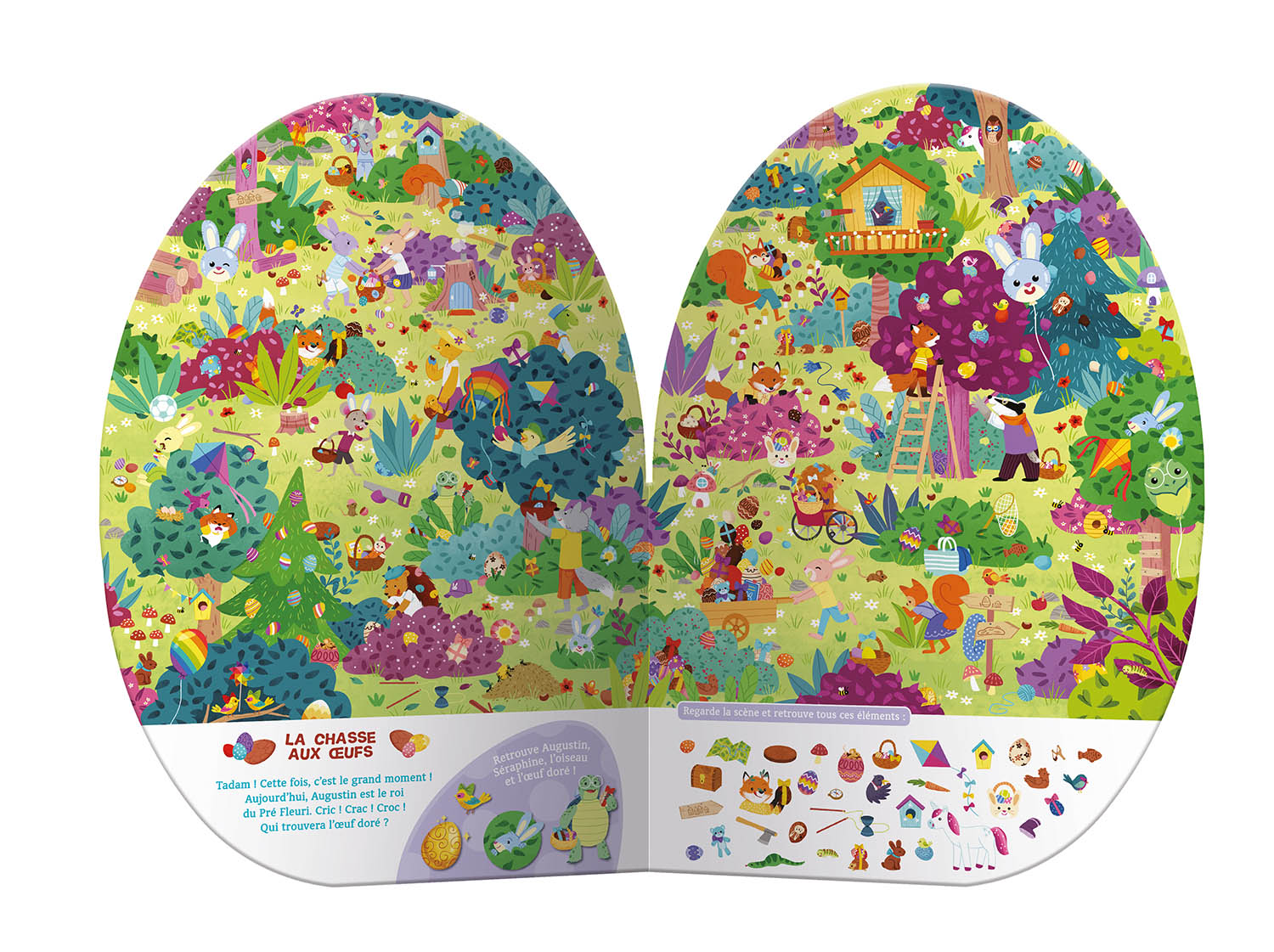Augustin Cherche & Trouve De Pâques