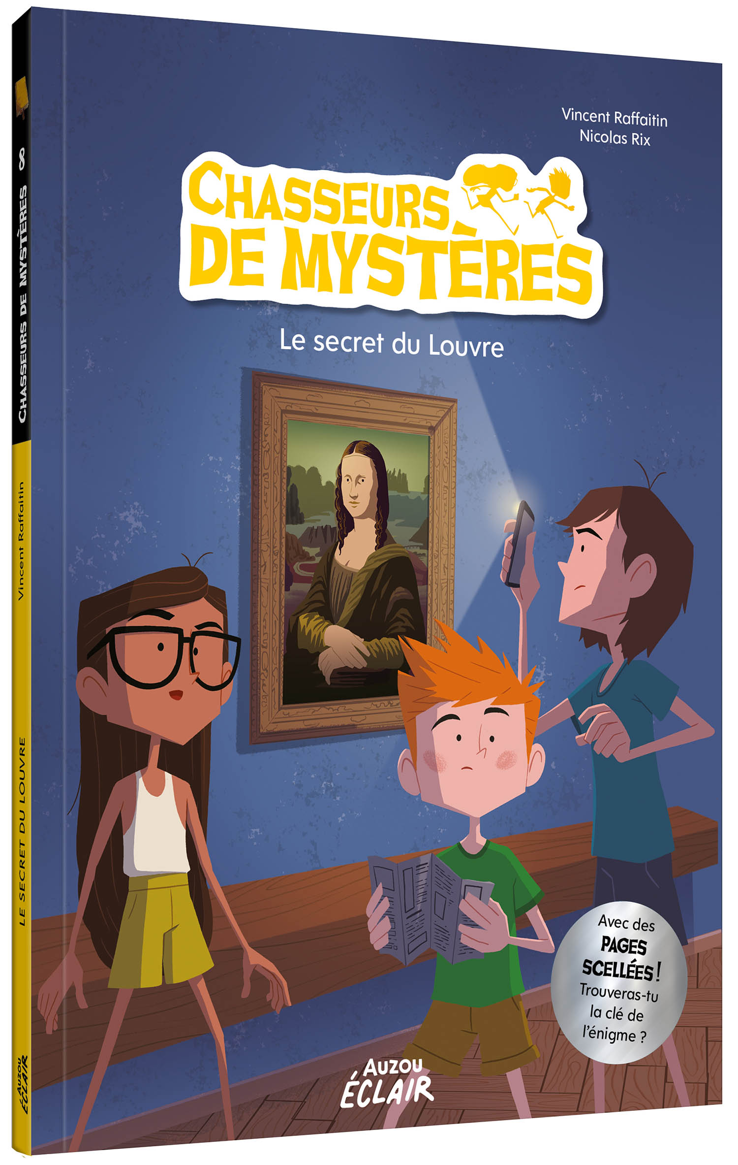 CHASSEURS DE MYSTERES T8 LE SECRET DU LOUVRE CHASSEURS DE MYSTERES T8 LE SECRET DU LOUVRE