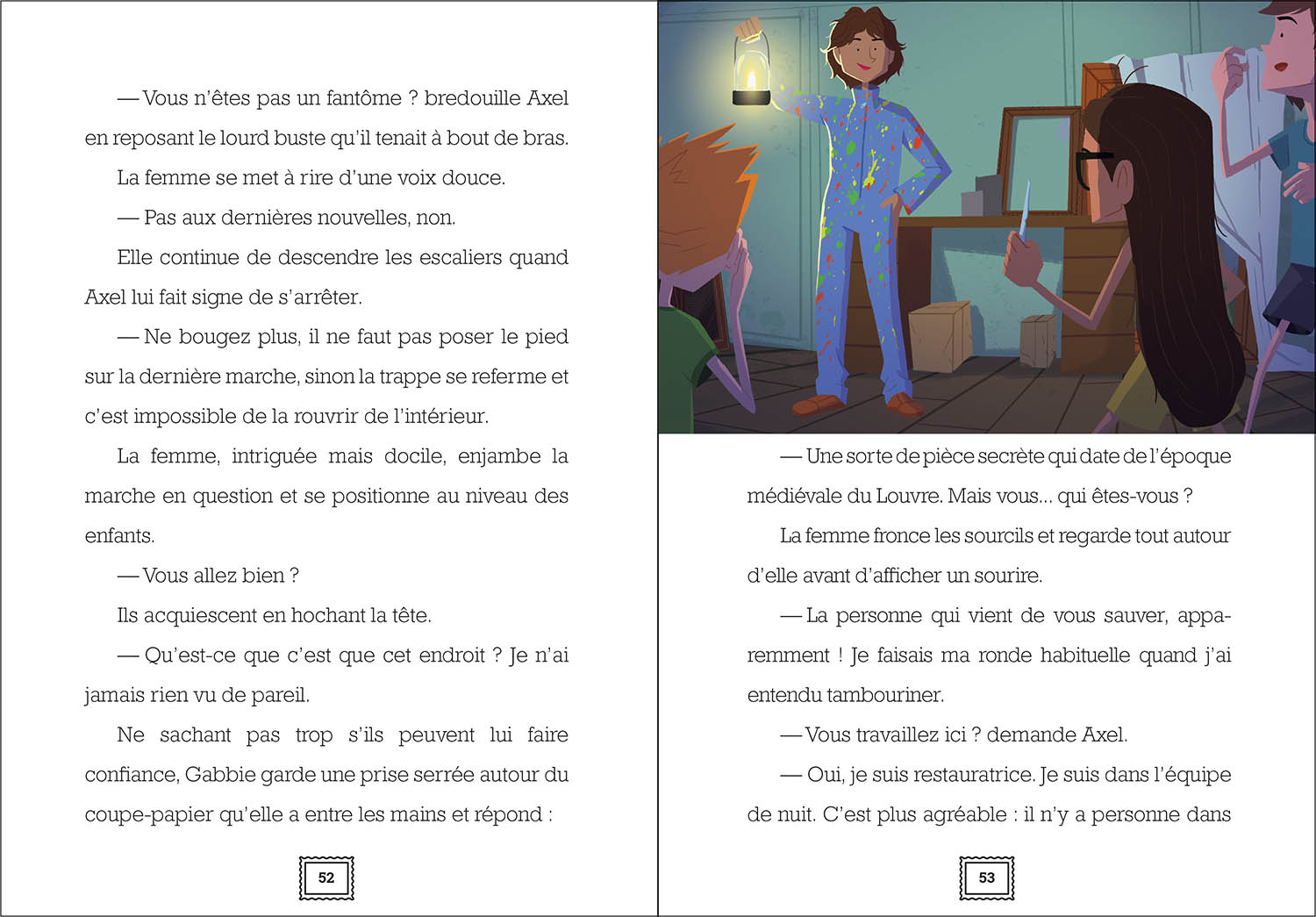 CHASSEURS DE MYSTERES T8 LE SECRET DU LOUVRE