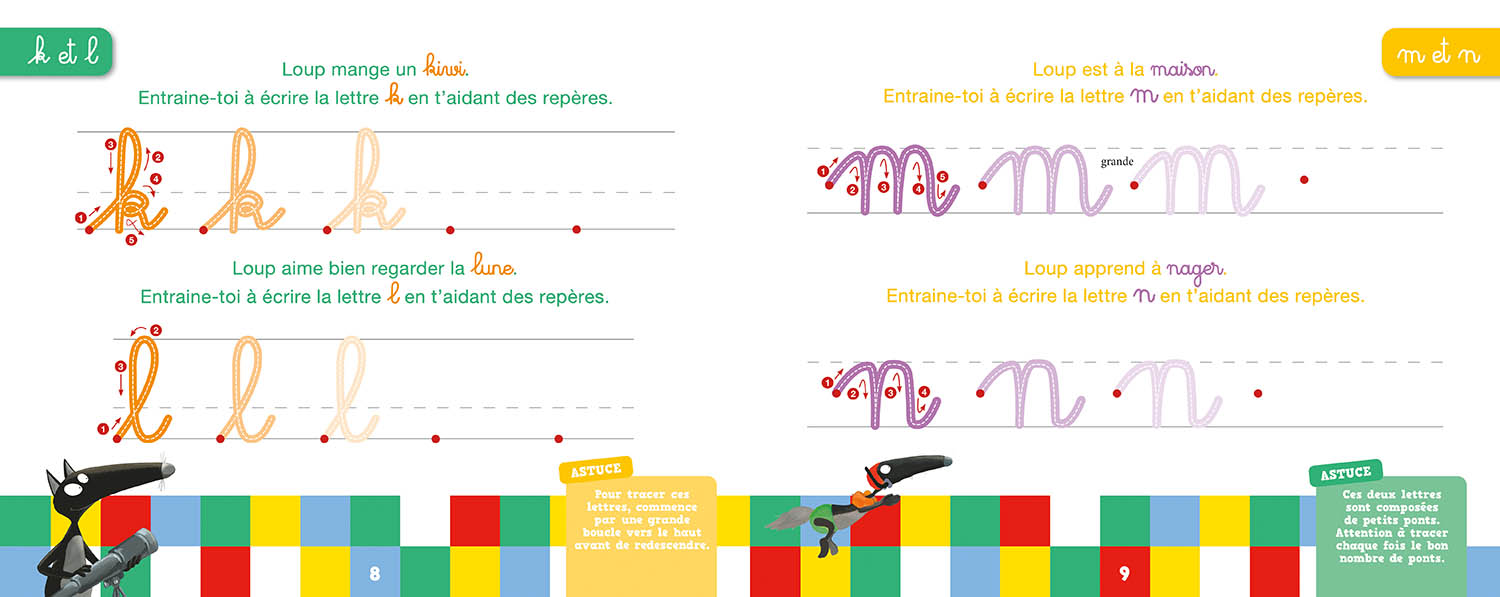 Livre ardoise - Les lettres minuscules