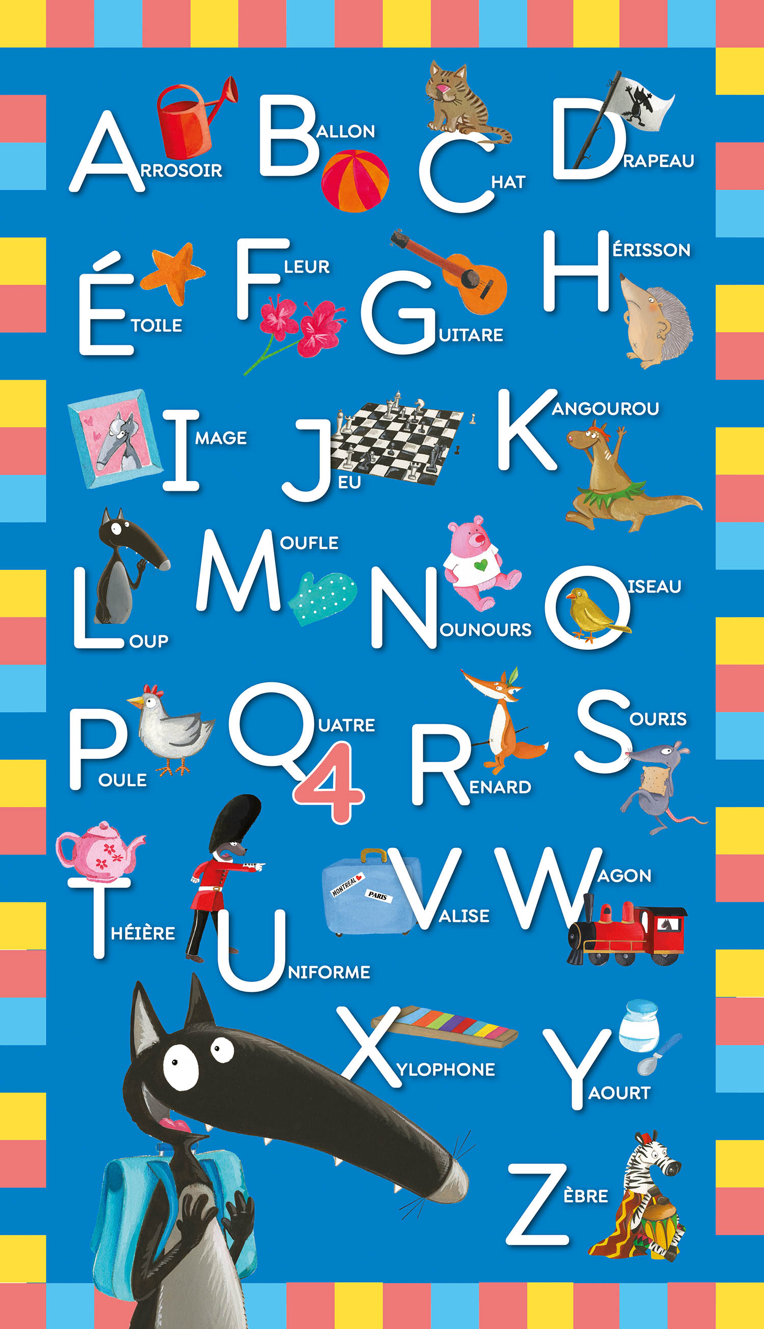 Mon Cahier D'écriture Loup - Majuscules Script Mon Cahier D'écriture Loup - Majuscules Script