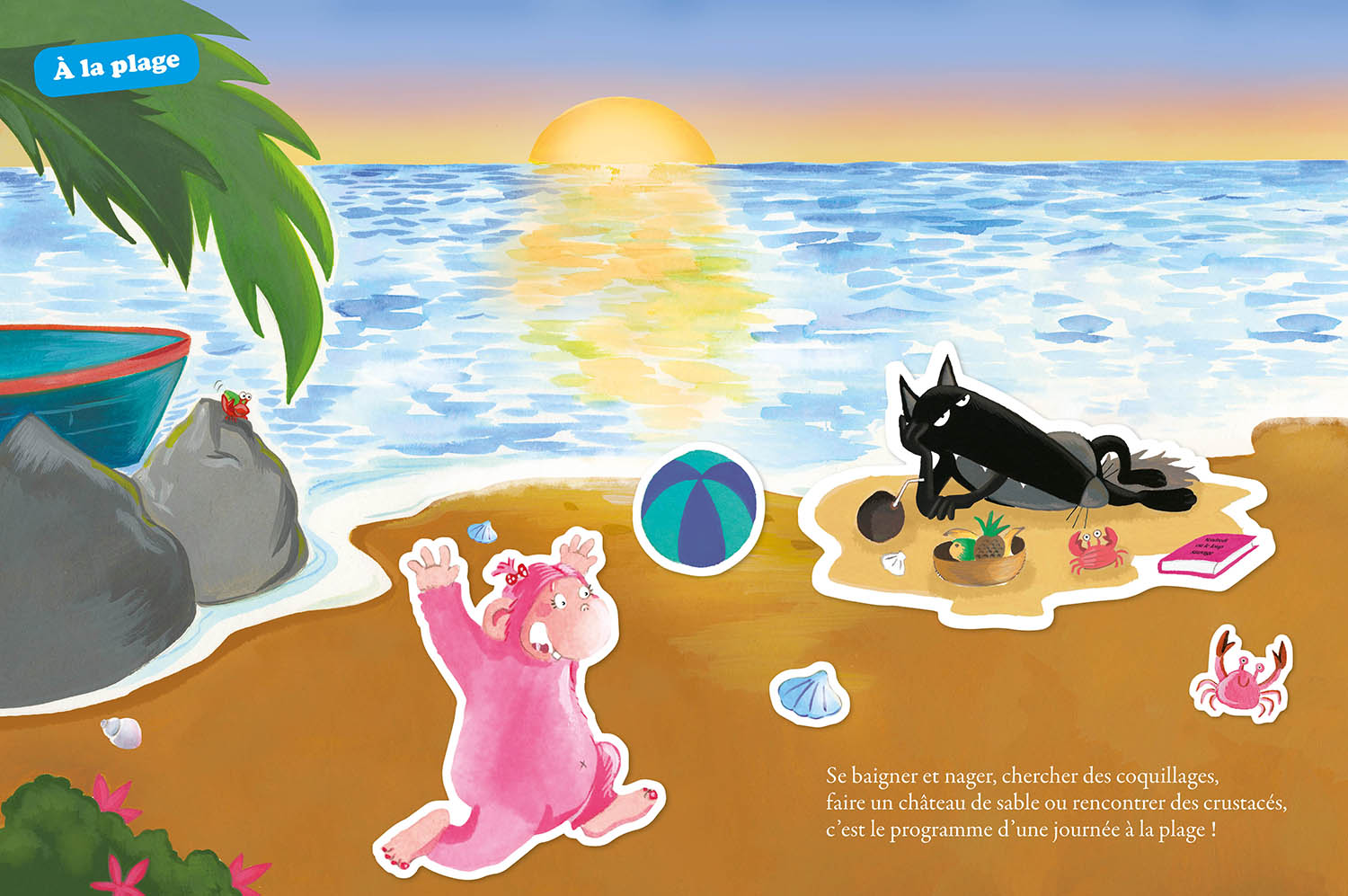 Mes Autocollants Malins - Loup - En Pleine Nature Mes Autocollants Malins - Loup - En Pleine Nature