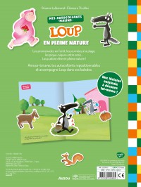 Mes Autocollants Malins - Loup - En Pleine Nature Mes Autocollants Malins - Loup - En Pleine Nature