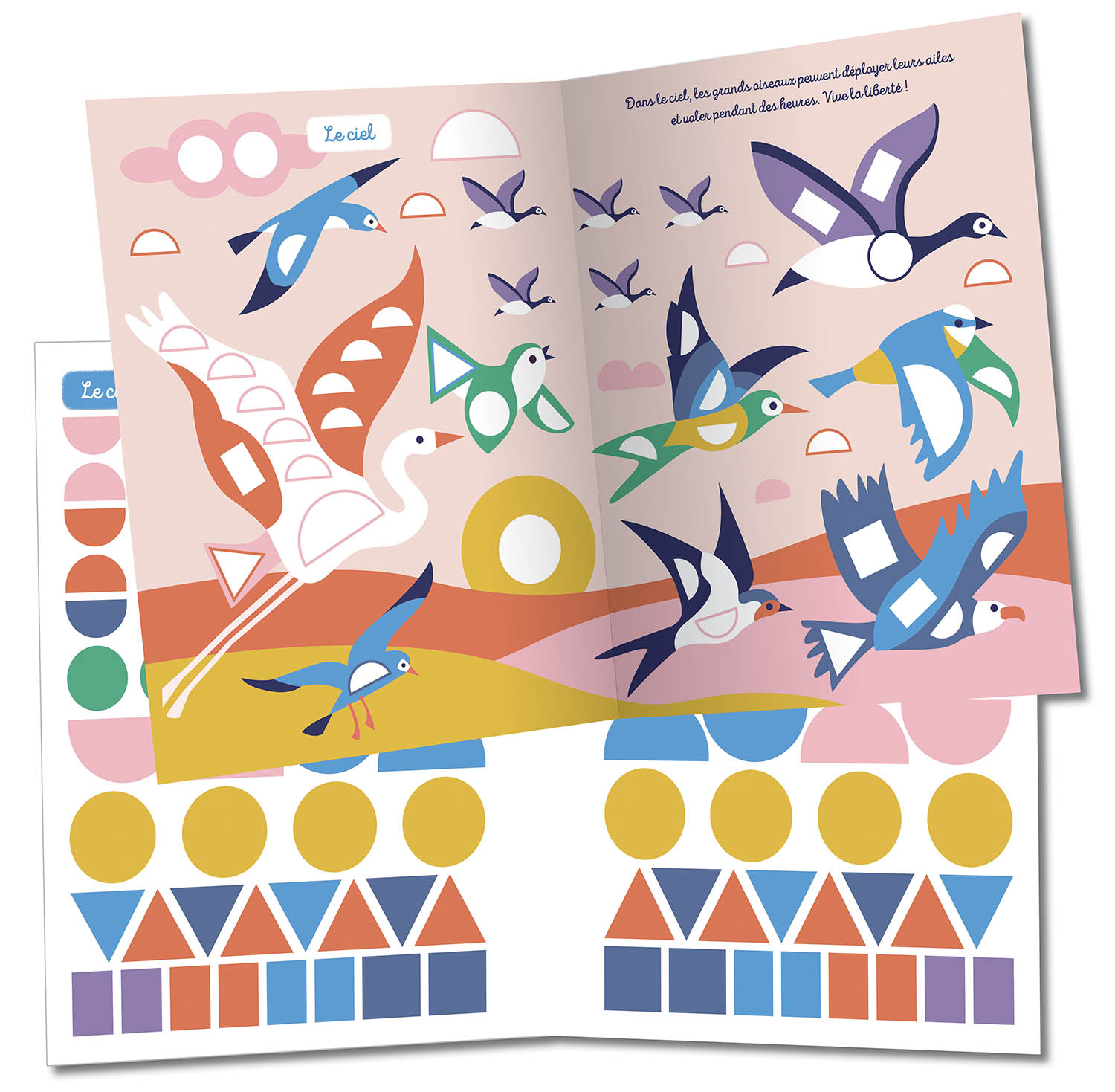 1000 gommettes formes - Nature