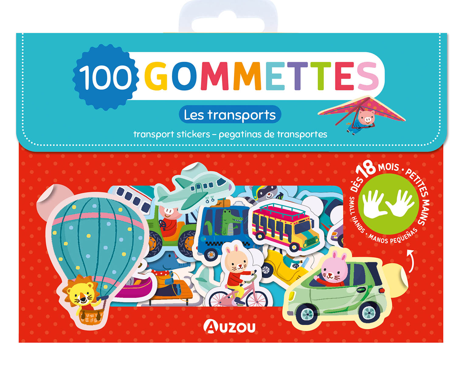 100 gommettes - Transports