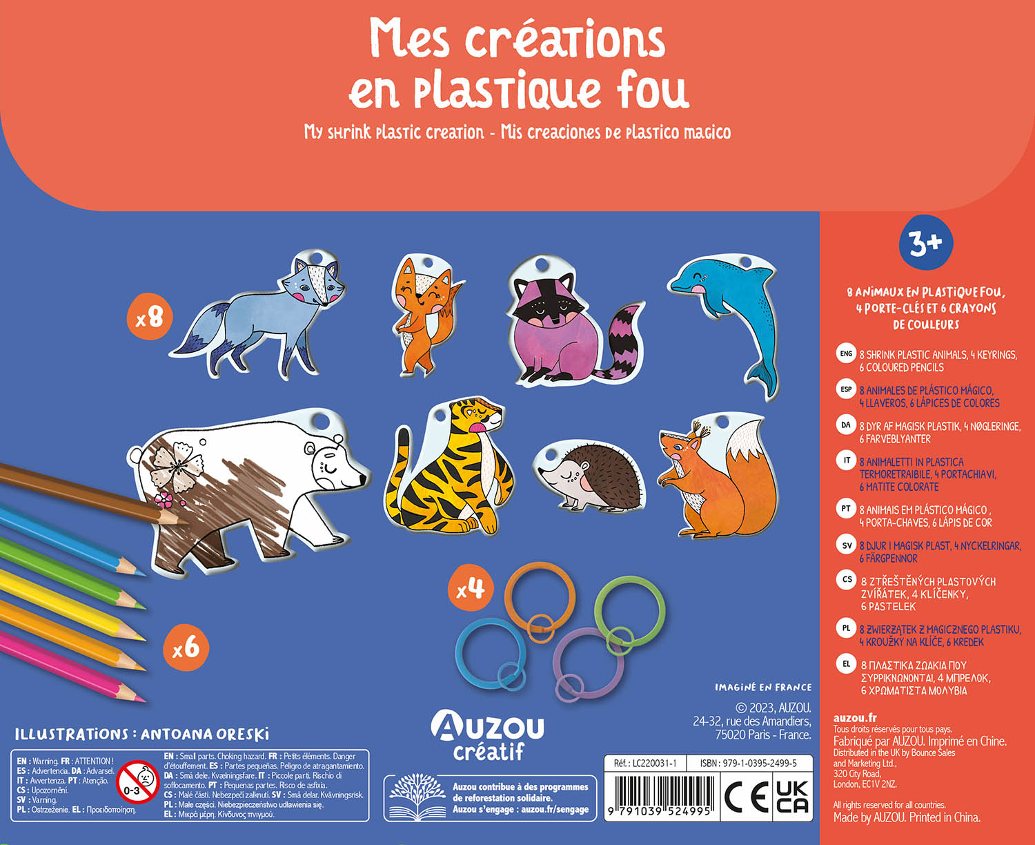 Mes créations en plastique fou