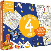 Mon coffret d'anniversaire - Je fête mes 4 ans !