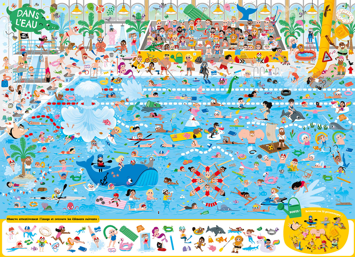 CHERCHE ET TROUVE GEANT - VIVE LE SPORT !