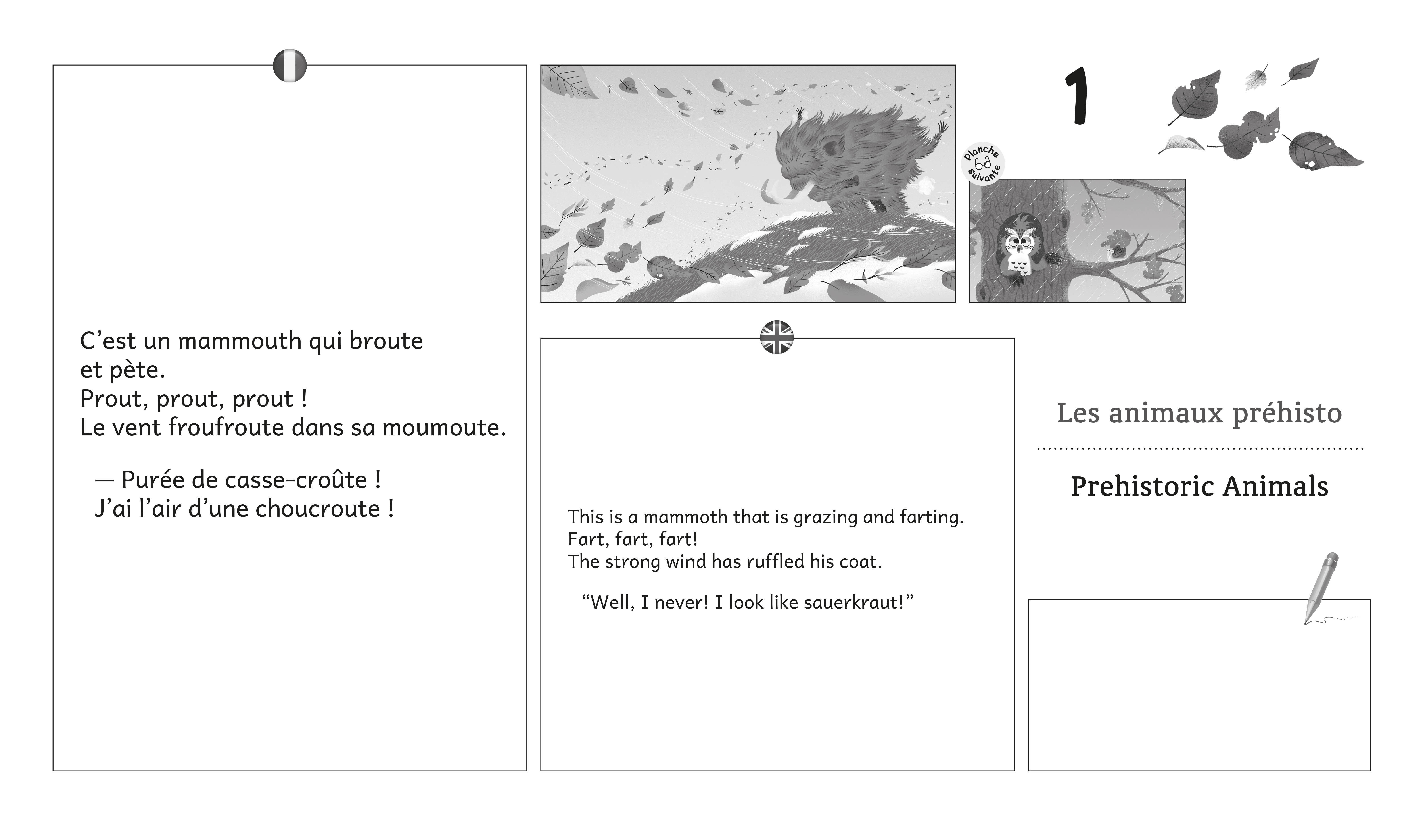 KAMISHIBAI - LES ANIMAUX PREHISTO