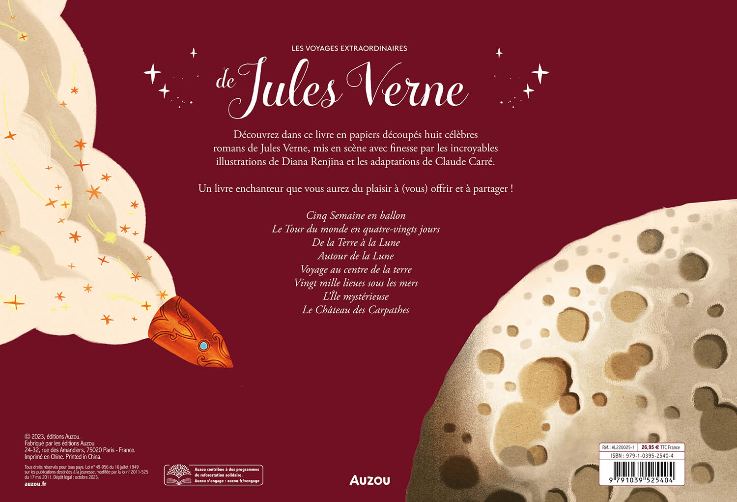 Papiers Découpés - Les Voyages Extraordinaires De Jules Verne