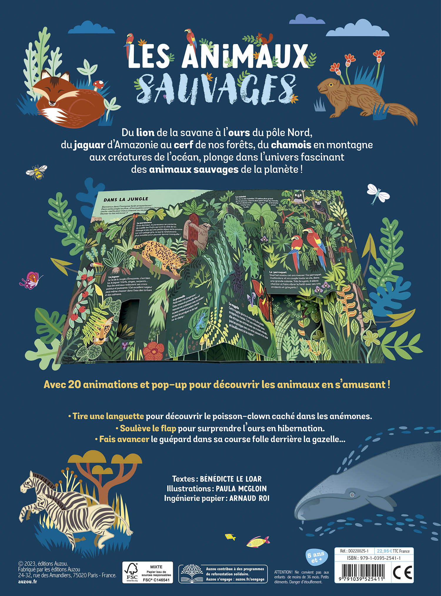 Les animaux sauvages
