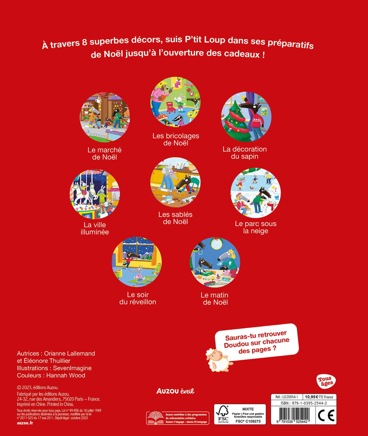 Cherche Et Trouve Des Tout-Petits - P'tit Loup - Vive Noël ! Cherche Et Trouve Des Tout-Petits - P'tit Loup - Vive Noël !