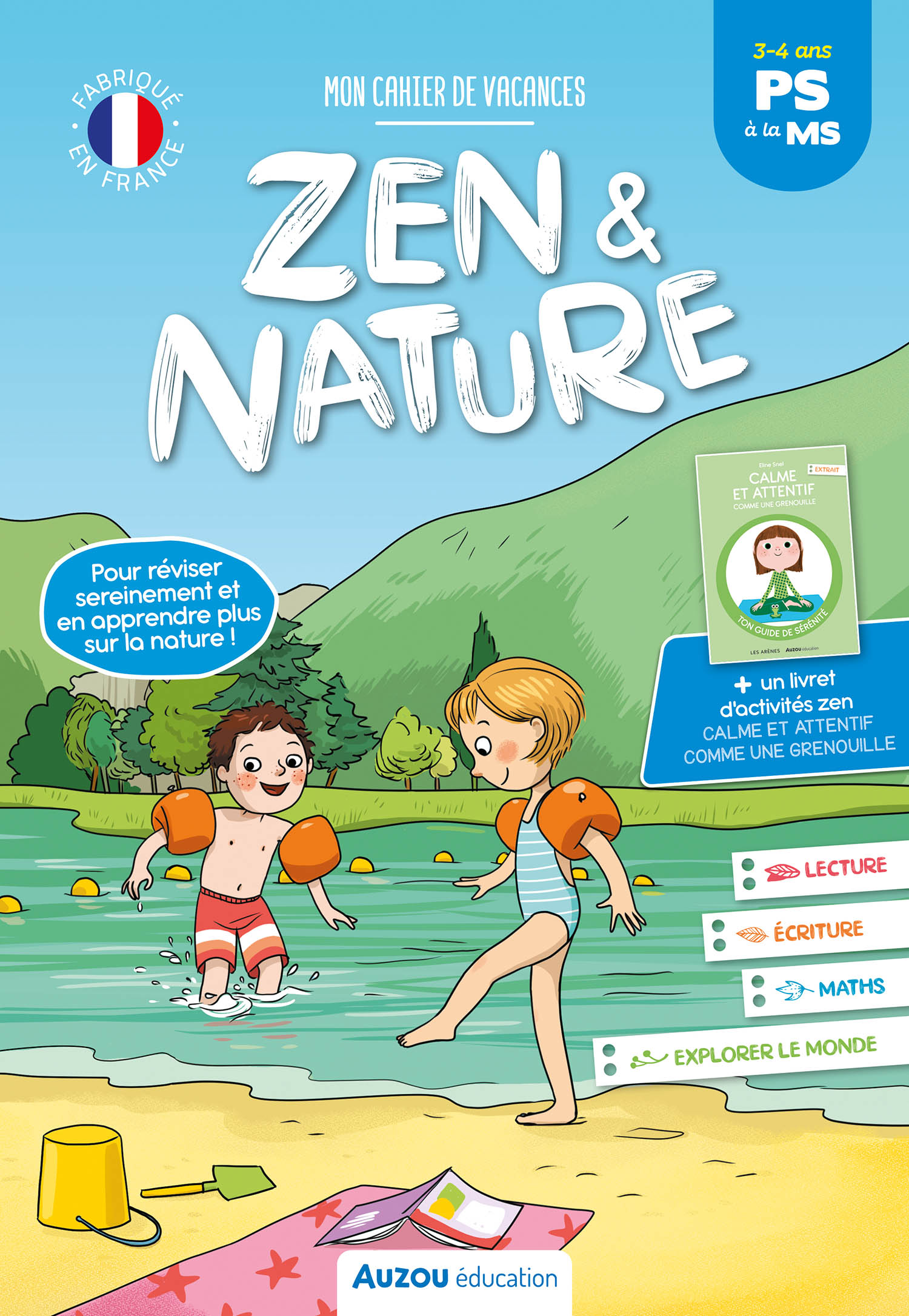 DE LA PS A LA MS - MON CAHIER DE VACANCES ZEN ET NATURE