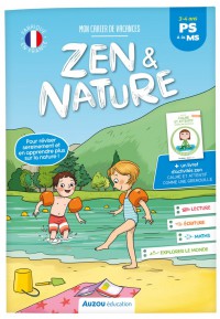Mon cahier de vacances zen et nature - de la PS à la MS