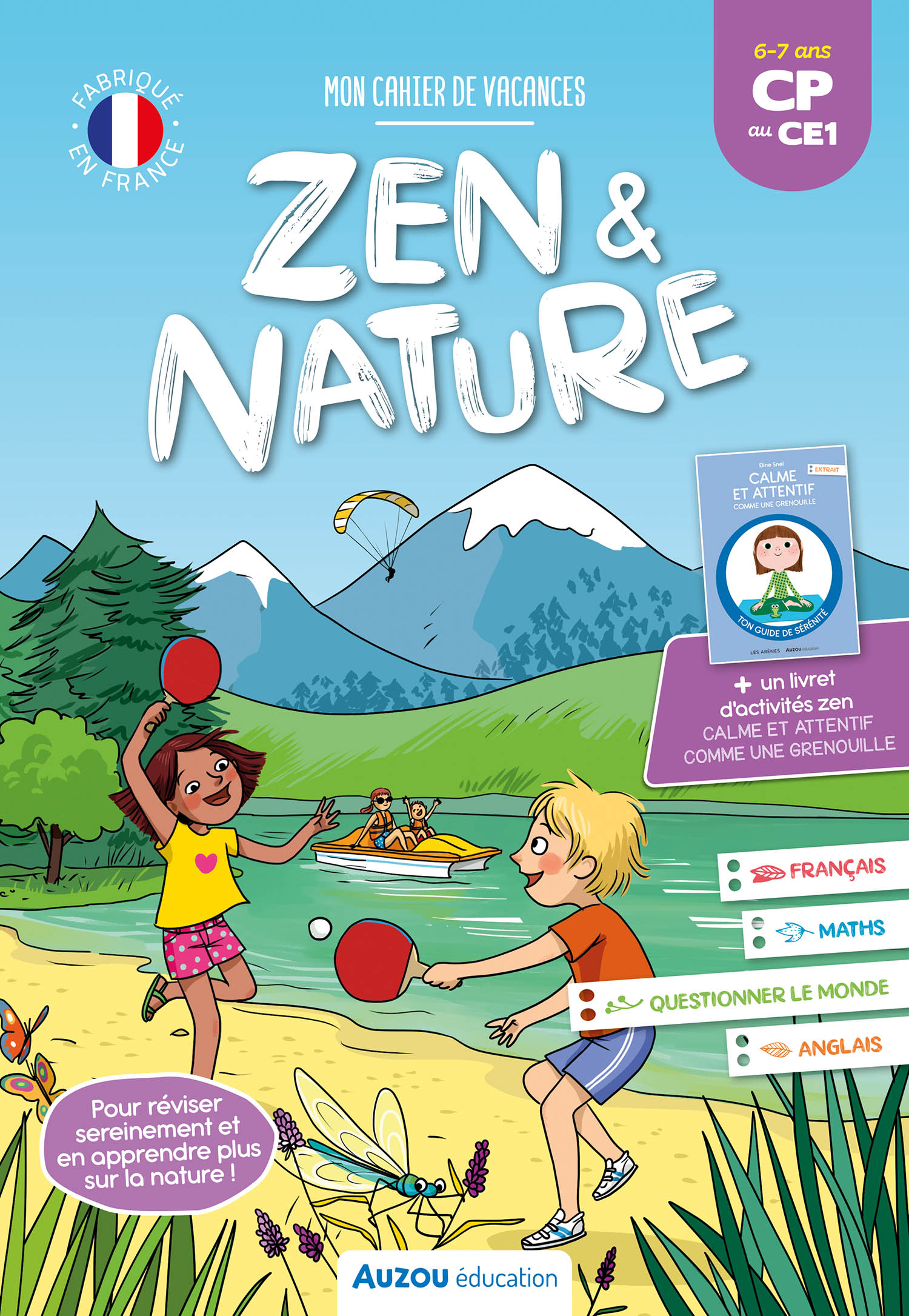 DU CP AU CE1 -  MON CAHIER DE VACANCES ZEN ET NATURE