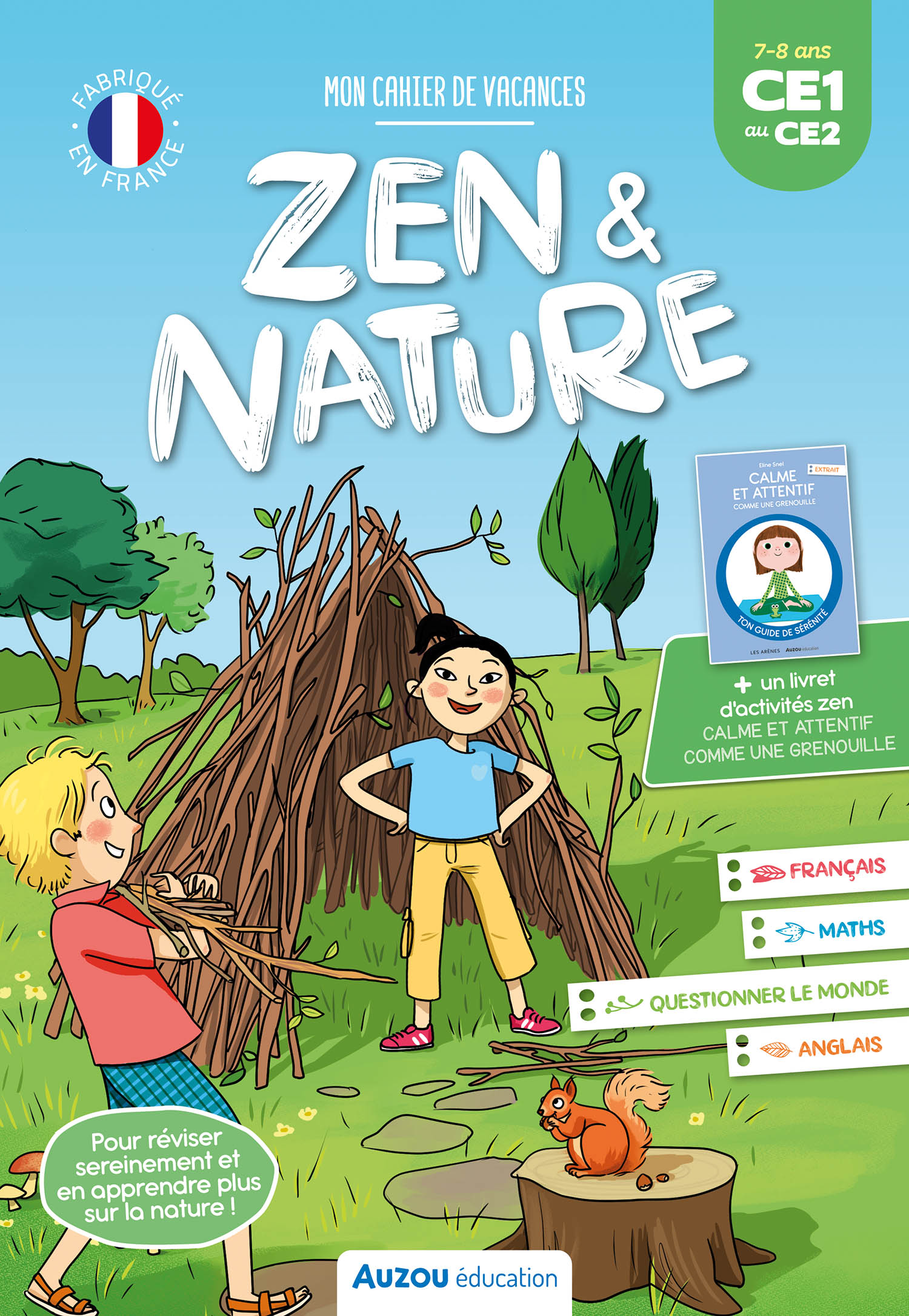 Mon Cahier De Vacances Zen Et Nature - Du Ce1 Au Ce2 Mon Cahier De Vacances Zen Et Nature - Du Ce1 Au Ce2