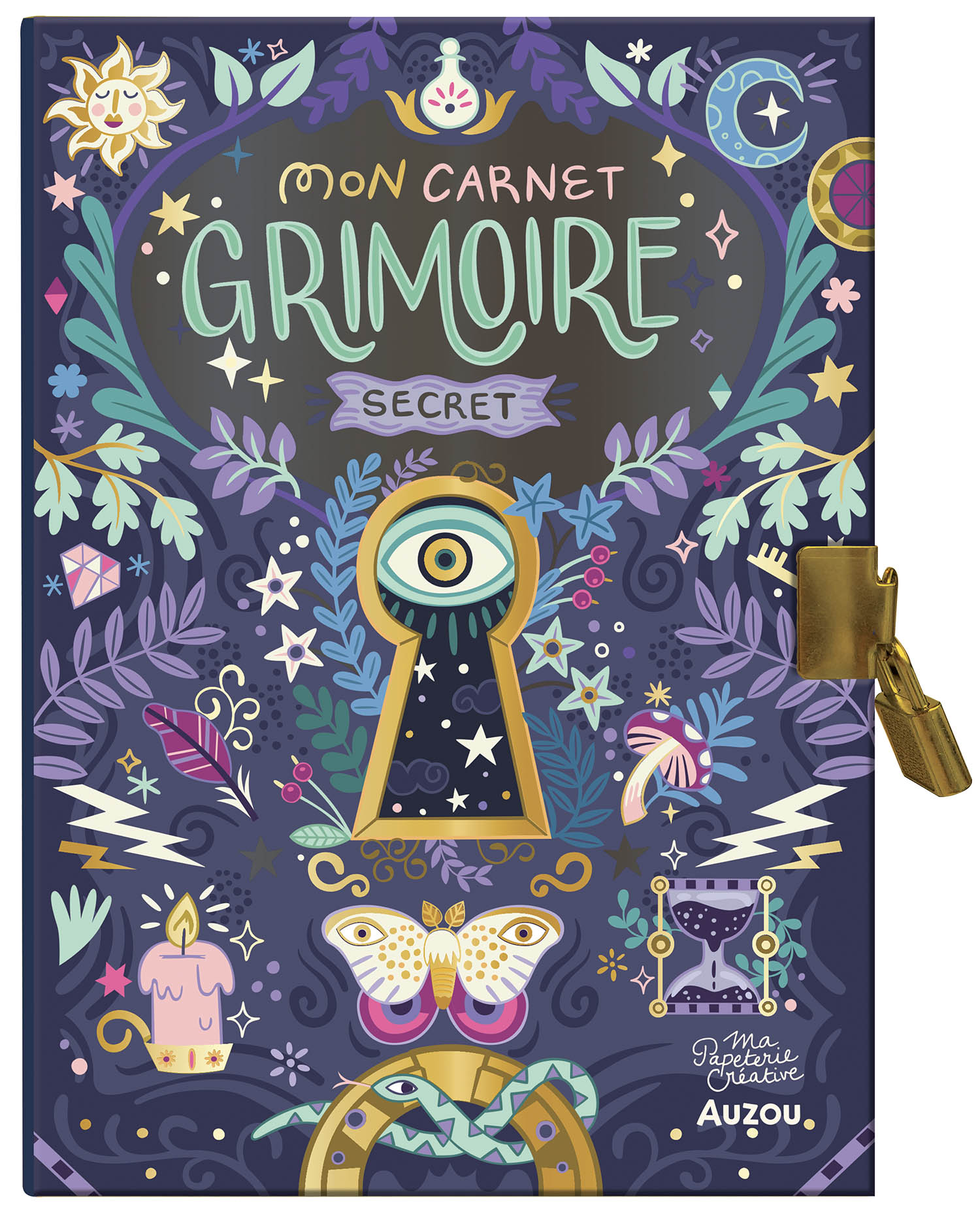 Ma Papeterie Créative - Mon Carnet Grimoire Secret