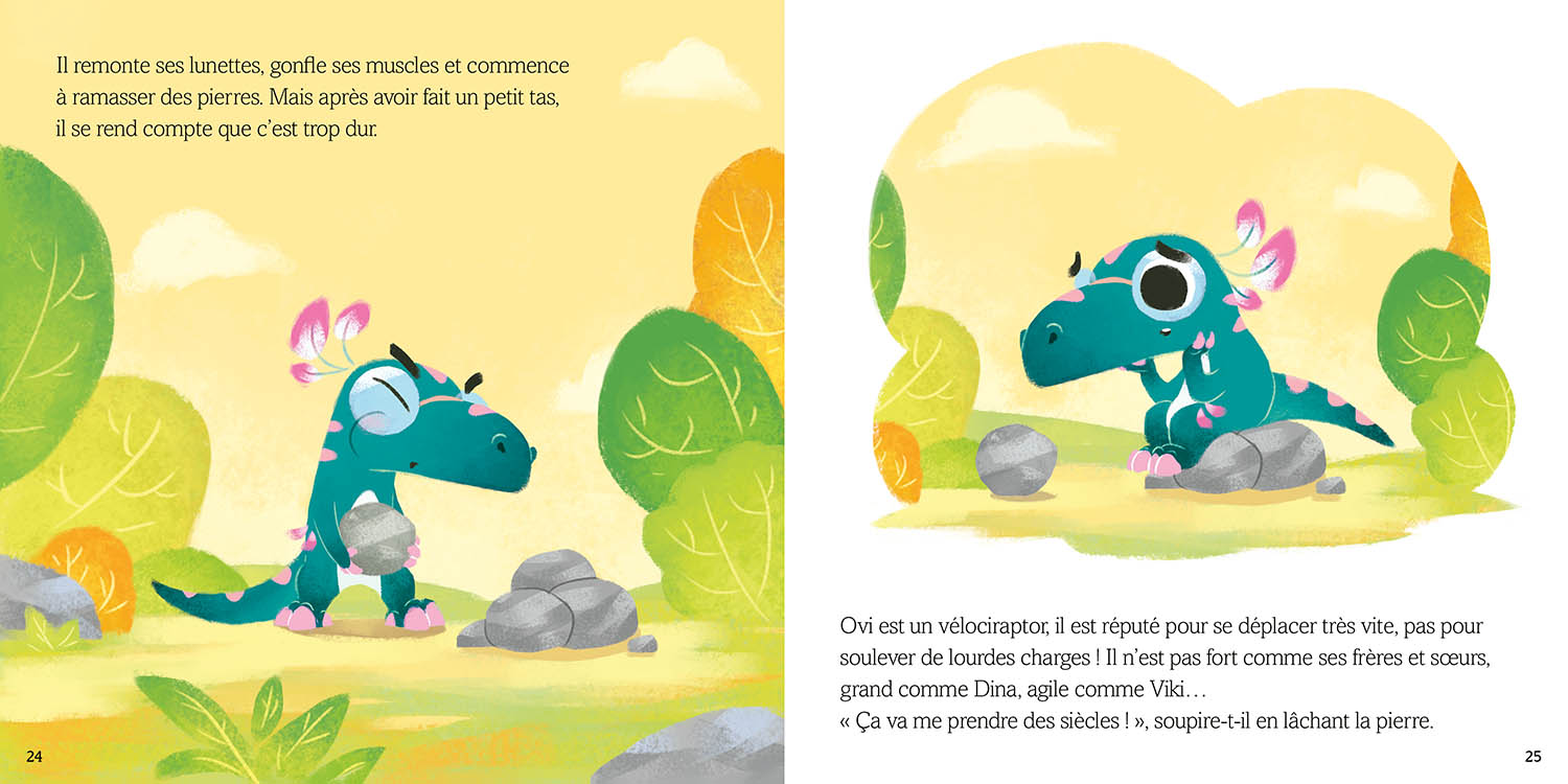 OVI LE PETIT DINOSAURE QUI VOULAIT ETRE GRAND