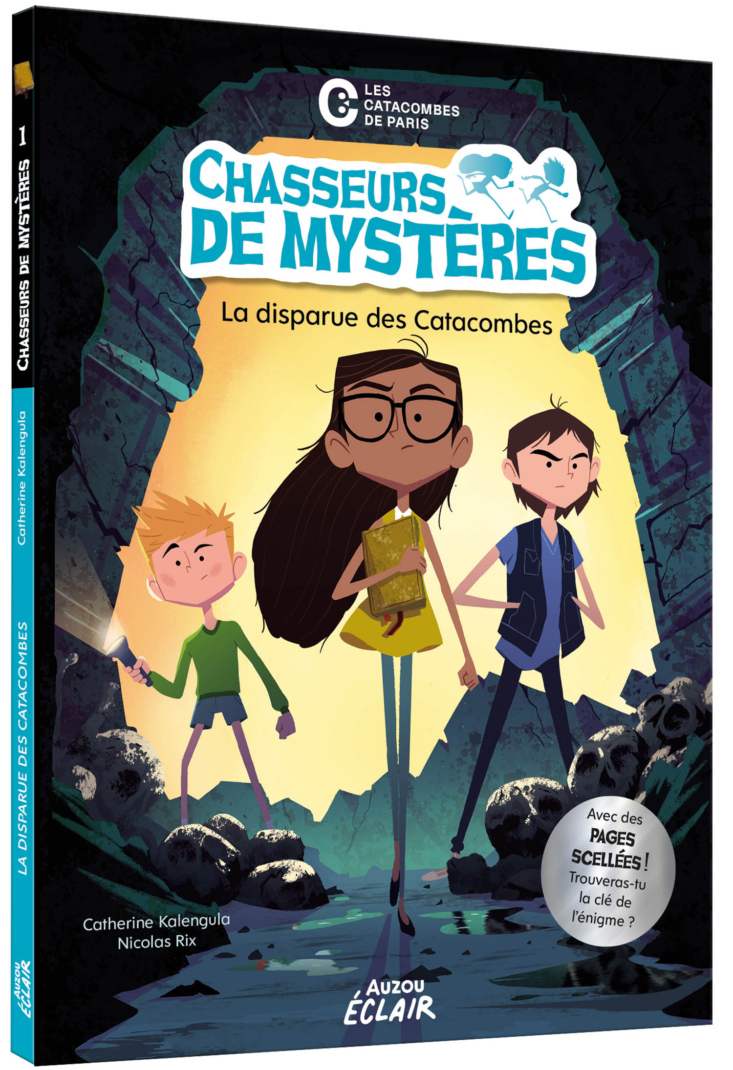 CHASSEURS DE MYSTERES T1 (LA DISPARUE DES CATACOMBES)