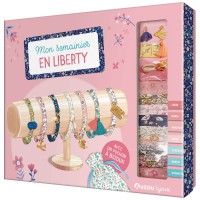 Mon semainier de 7 bracelets en Liberty