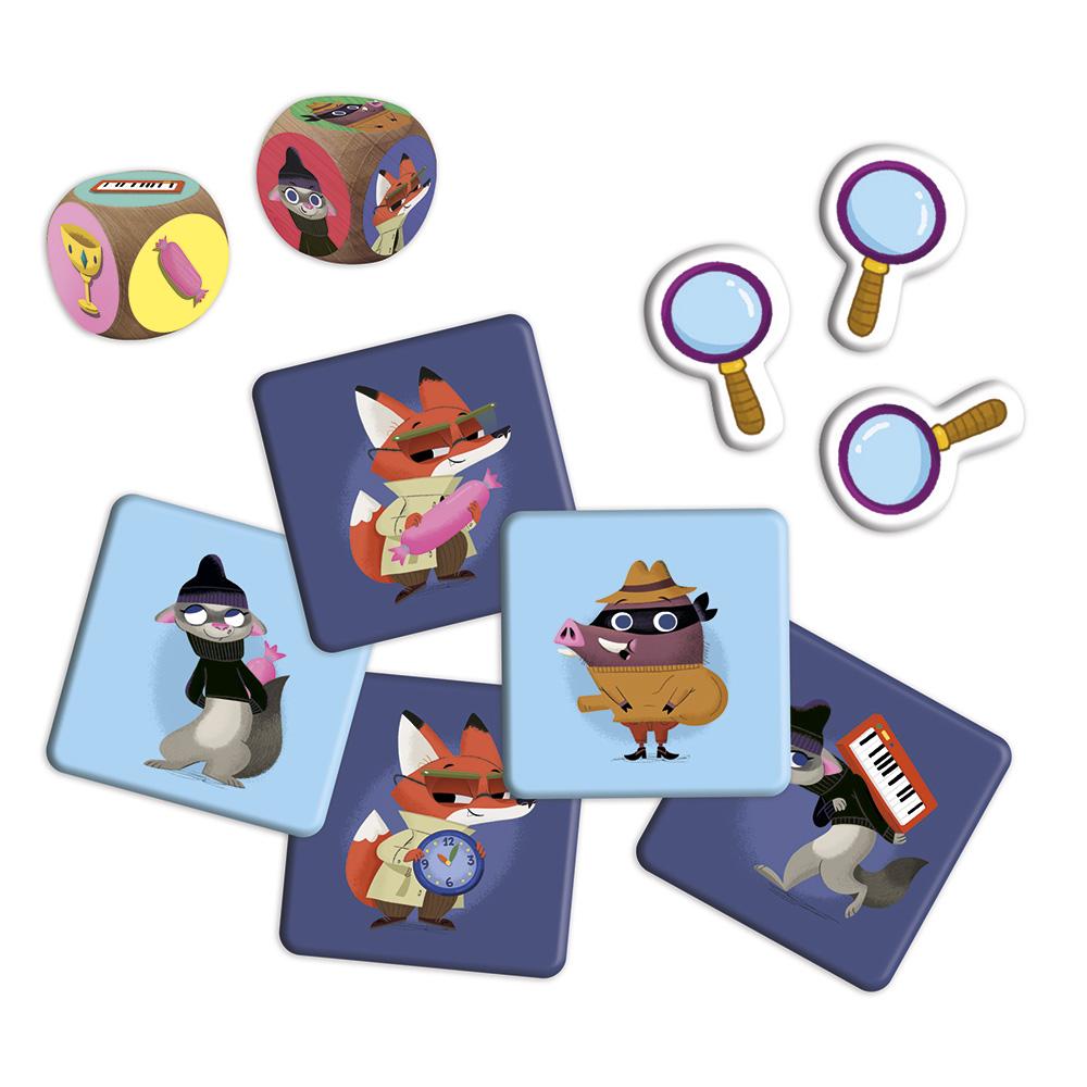 Pequeño Juego Los Tres Ladrones