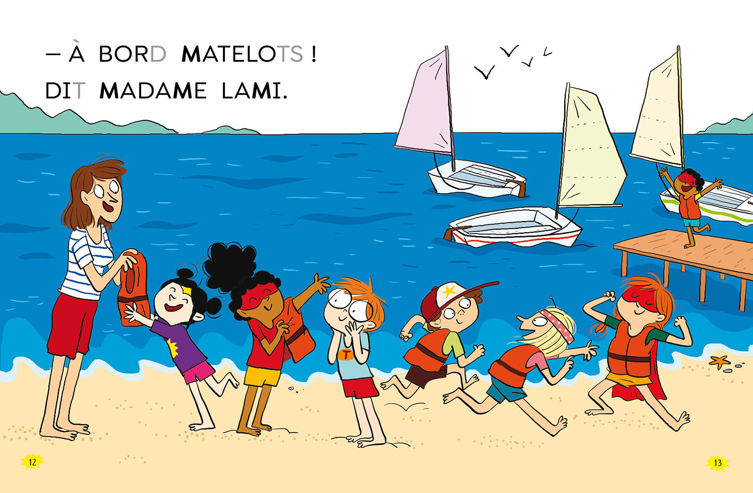 LES HEROS DU CP - SUPER DEBUTANT - SORTIE A LA MER