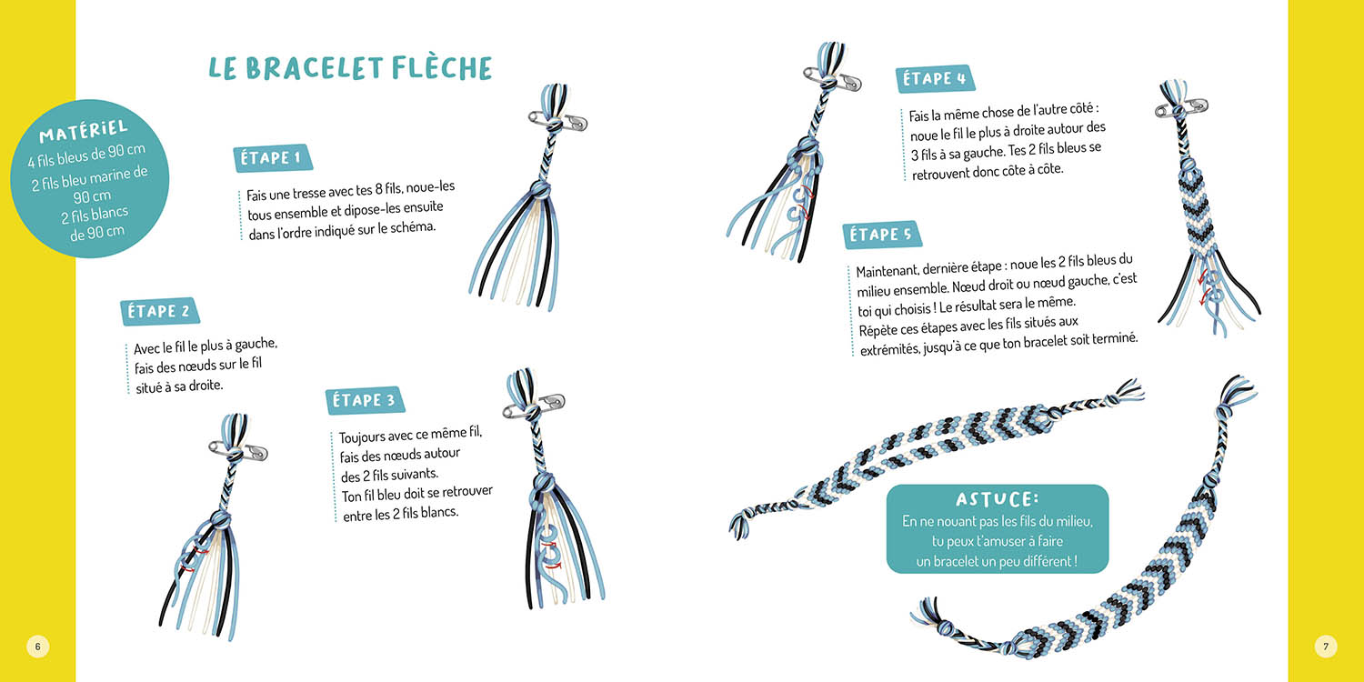 Mon Coffret D'artiste - Bracelets Brésiliens